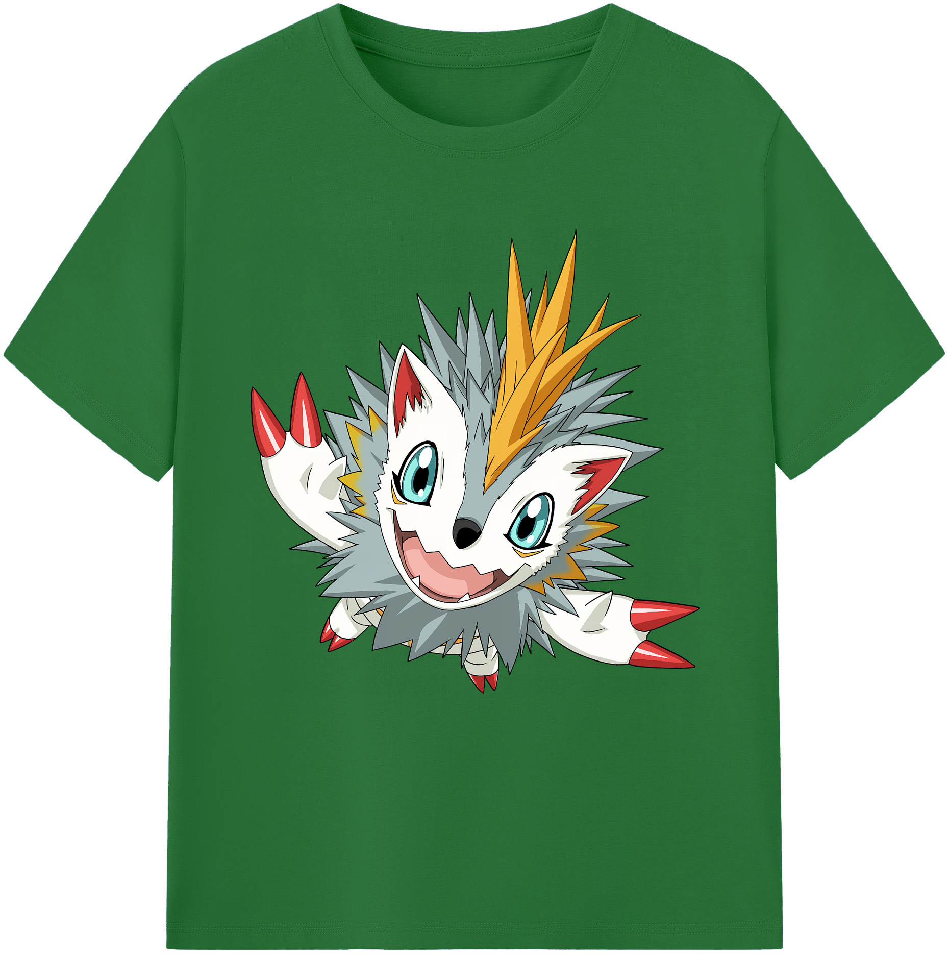 （画像用） Digimon デジタルモンスター/デジモン 綿100％半袖Tシャツ（フロントプリント）