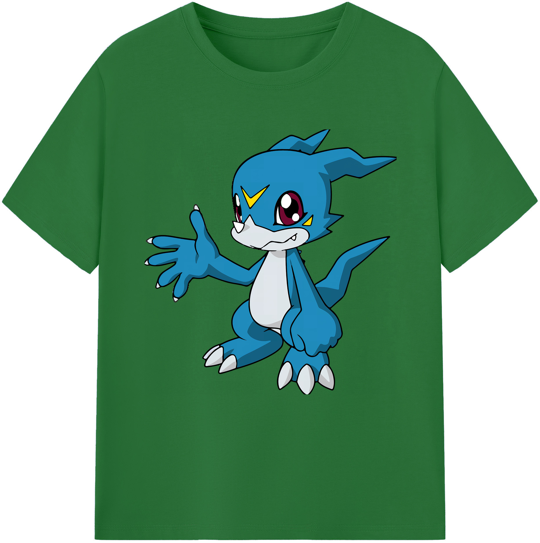 （画像用） Digimon デジタルモンスター/デジモン 綿100％半袖Tシャツ（フロントプリント）