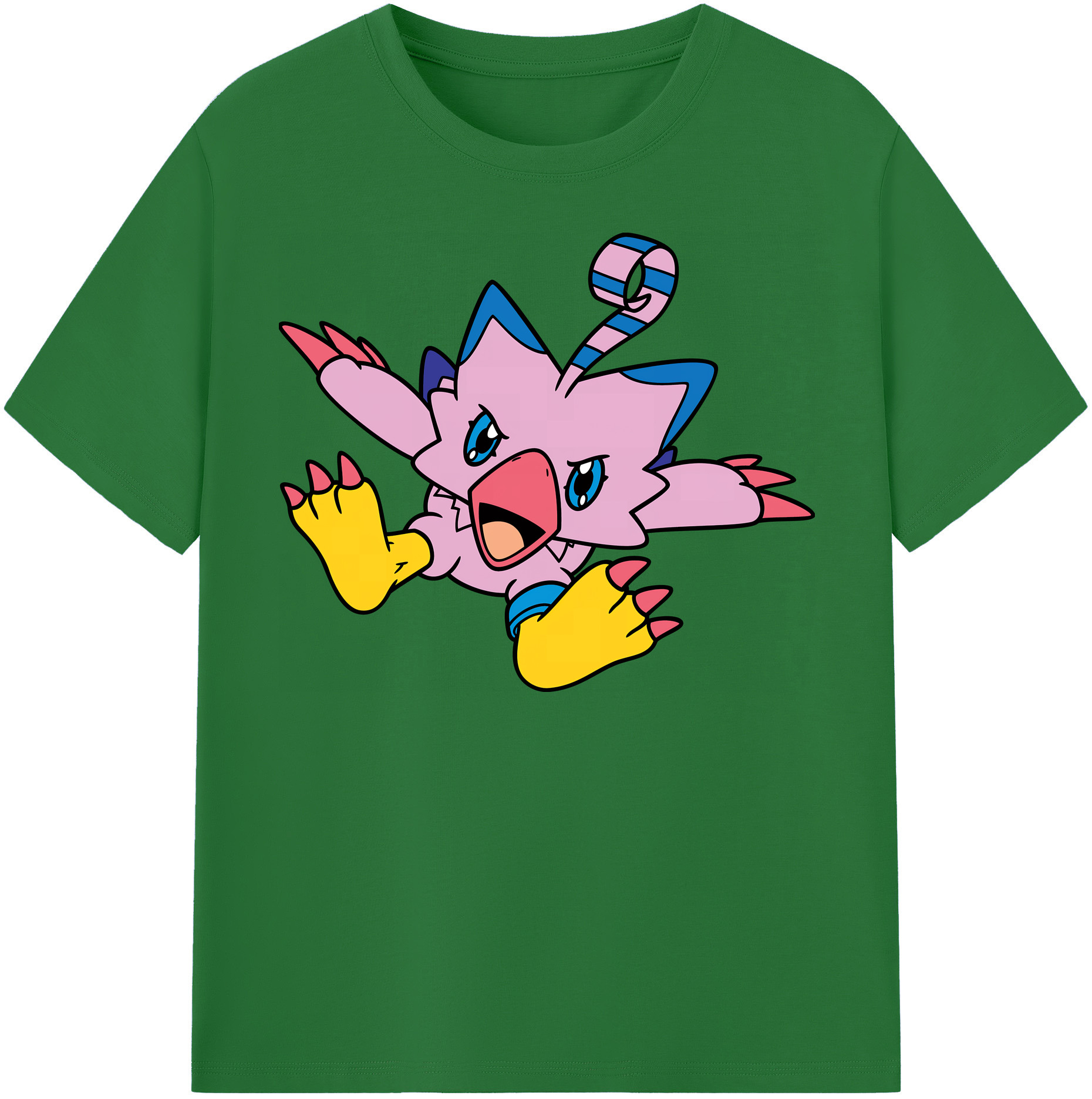 （画像用） Digimon デジタルモンスター/デジモン 綿100％半袖Tシャツ（フロントプリント）