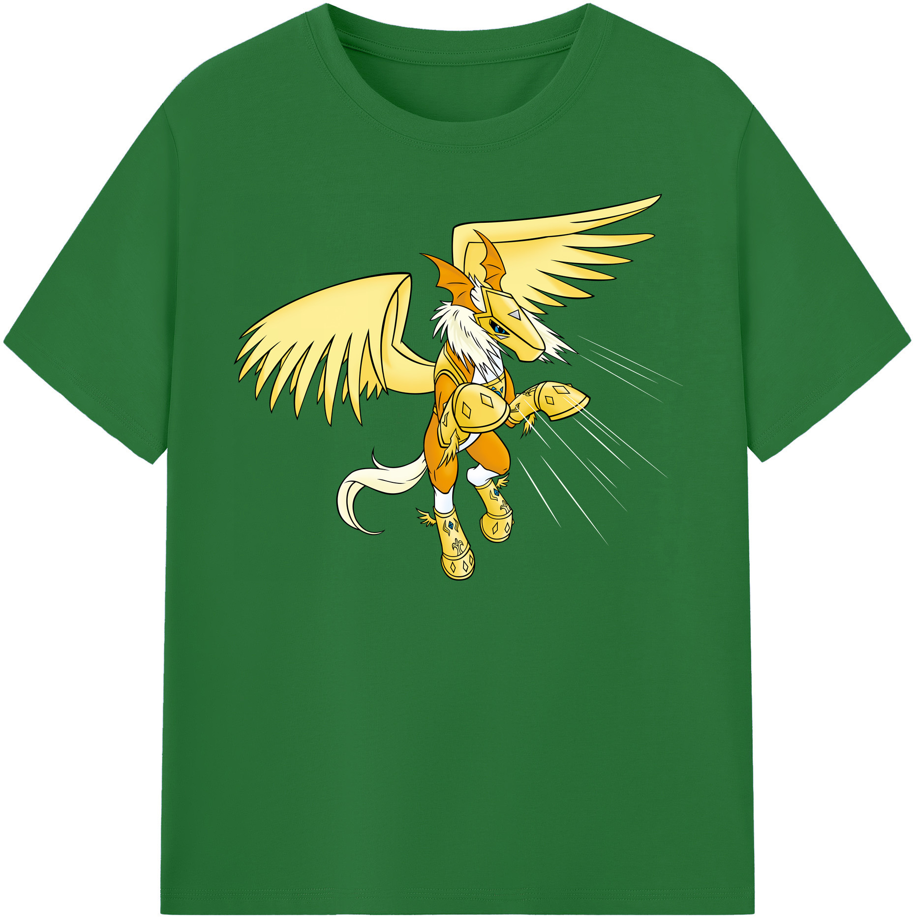 （画像用） Digimon デジタルモンスター/デジモン 綿100％半袖Tシャツ（フロントプリント）