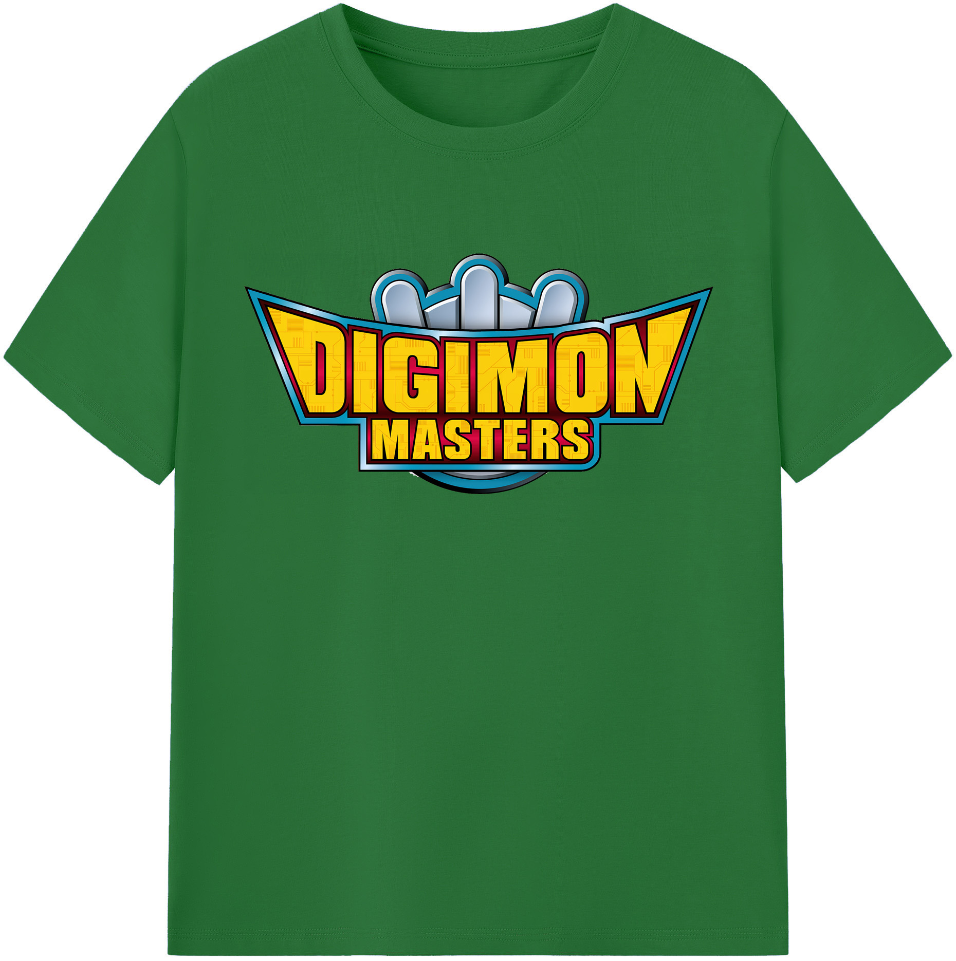 （画像用） Digimon デジタルモンスター/デジモン 綿100％半袖Tシャツ（フロントプリント）