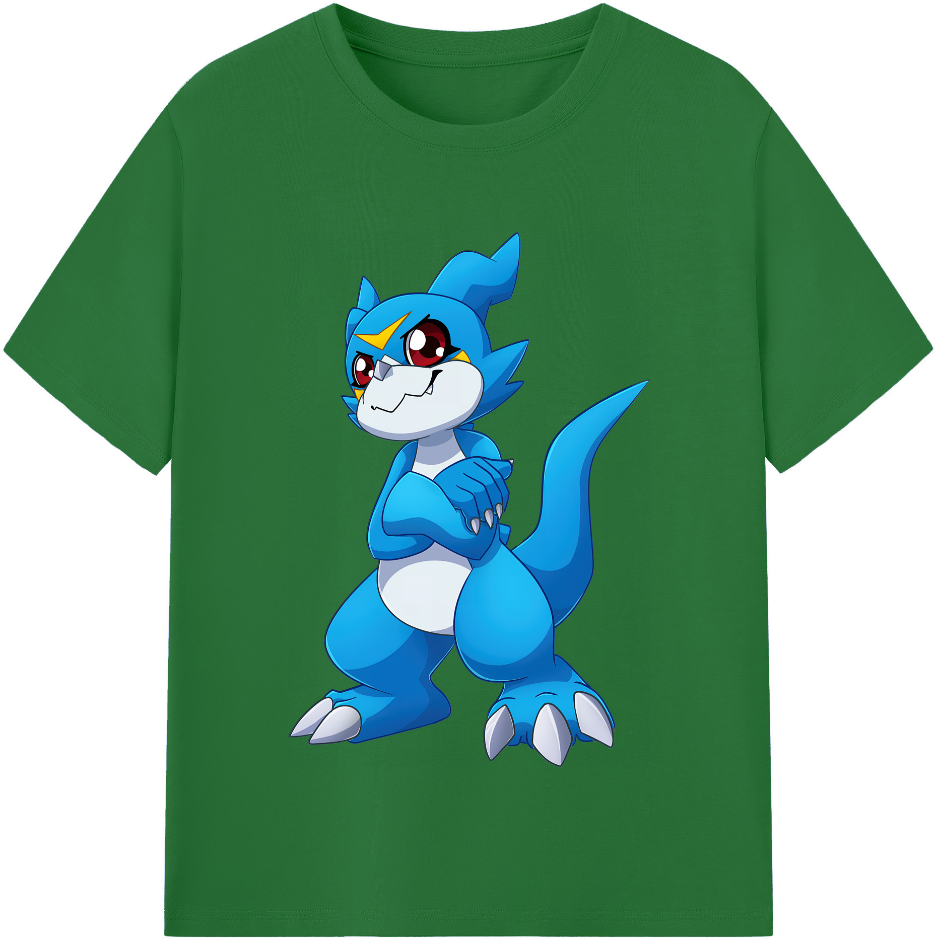 （画像用） Digimon デジタルモンスター/デジモン 綿100％半袖Tシャツ（フロントプリント）