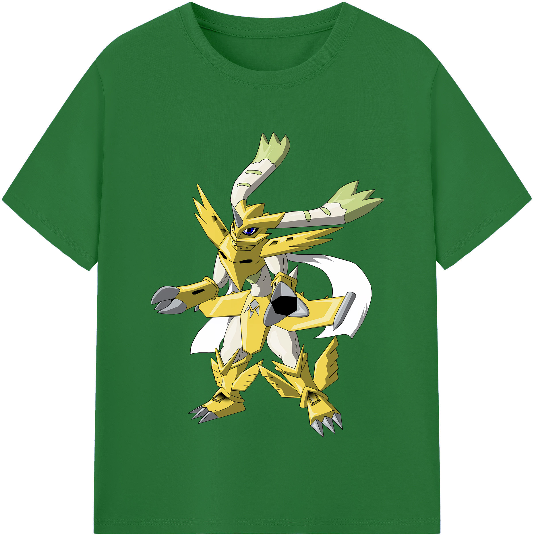 （画像用） Digimon デジタルモンスター/デジモン 綿100％半袖Tシャツ（フロントプリント）