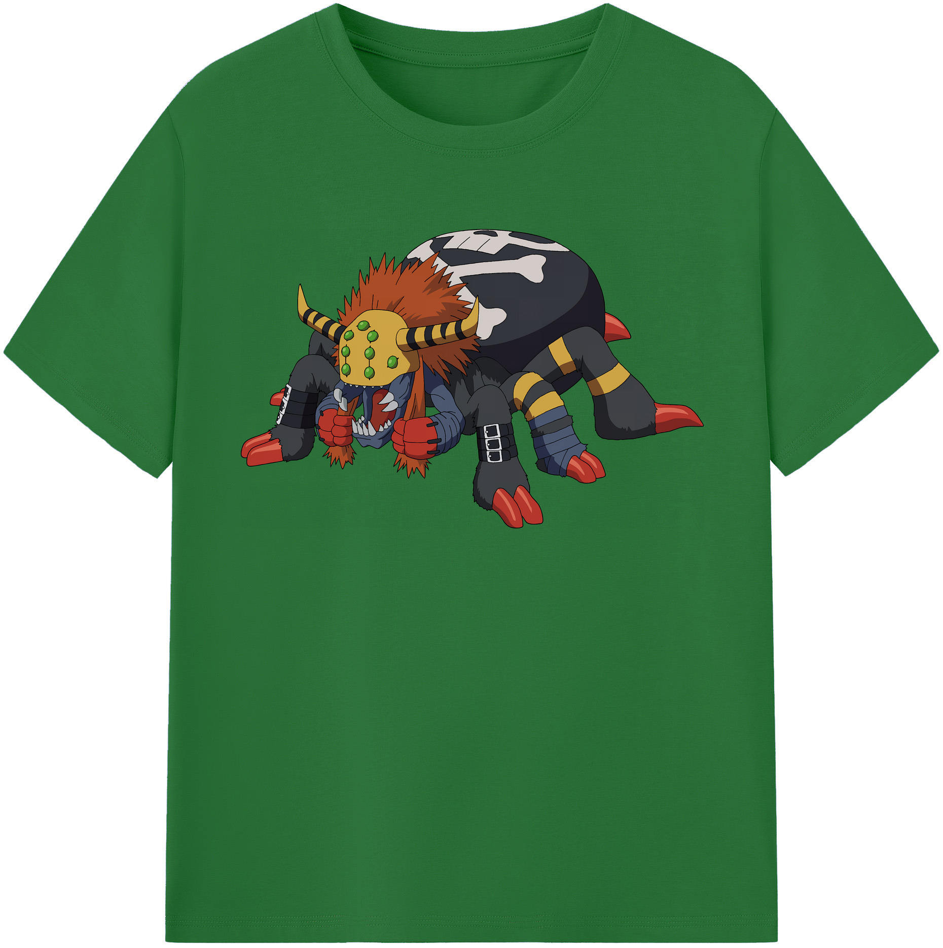 （画像用） Digimon デジタルモンスター/デジモン 綿100％半袖Tシャツ（フロントプリント）