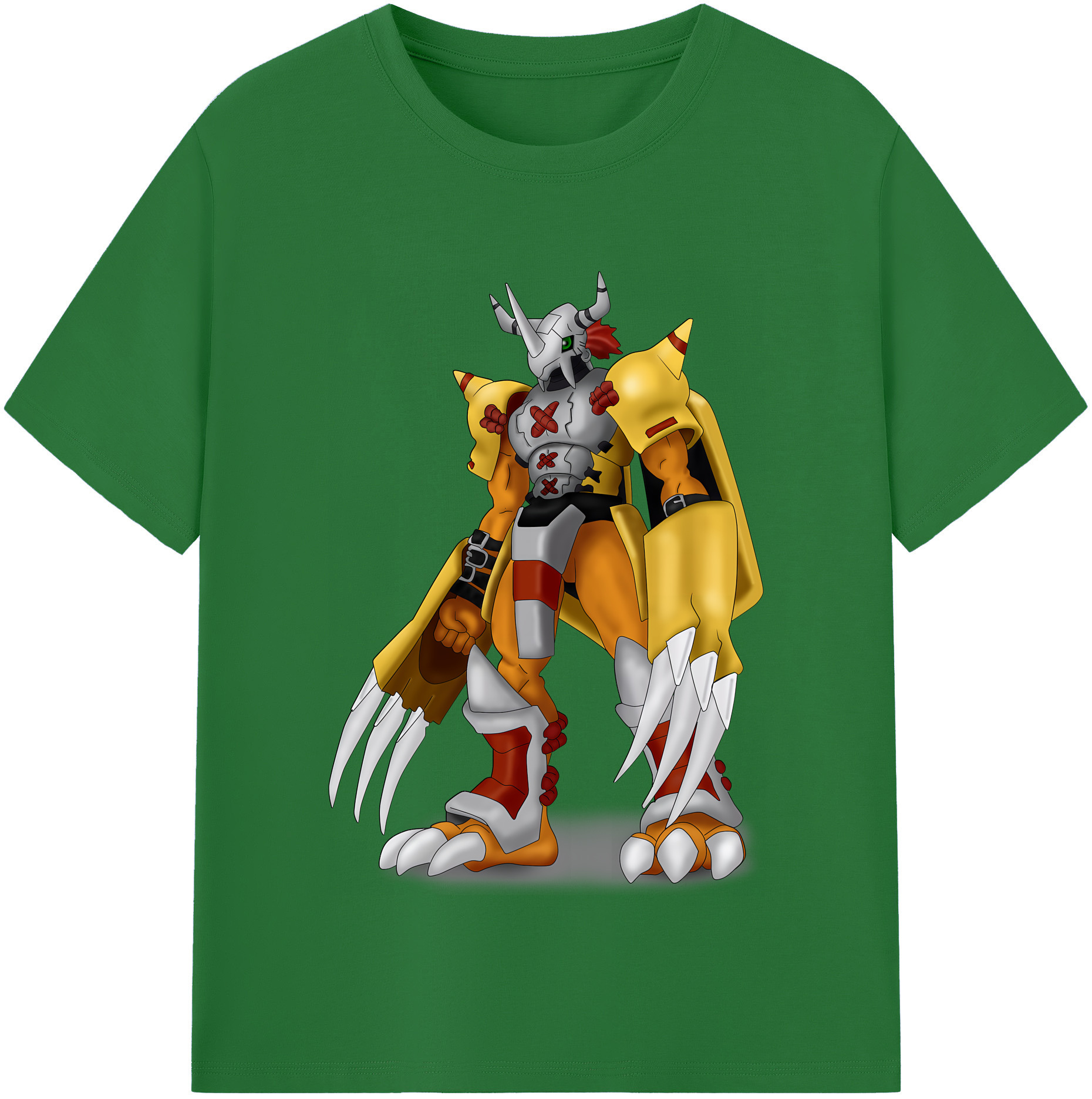 （画像用） Digimon デジタルモンスター/デジモン 綿100％半袖Tシャツ（フロントプリント）