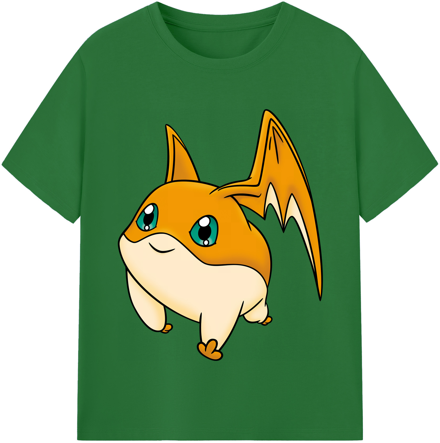 （画像用） Digimon デジタルモンスター/デジモン 綿100％半袖Tシャツ（フロントプリント）