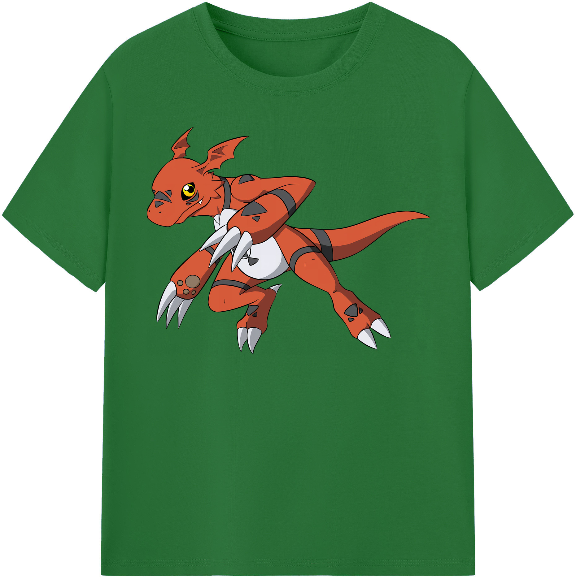 （画像用） Digimon デジタルモンスター/デジモン 綿100％半袖Tシャツ（フロントプリント）