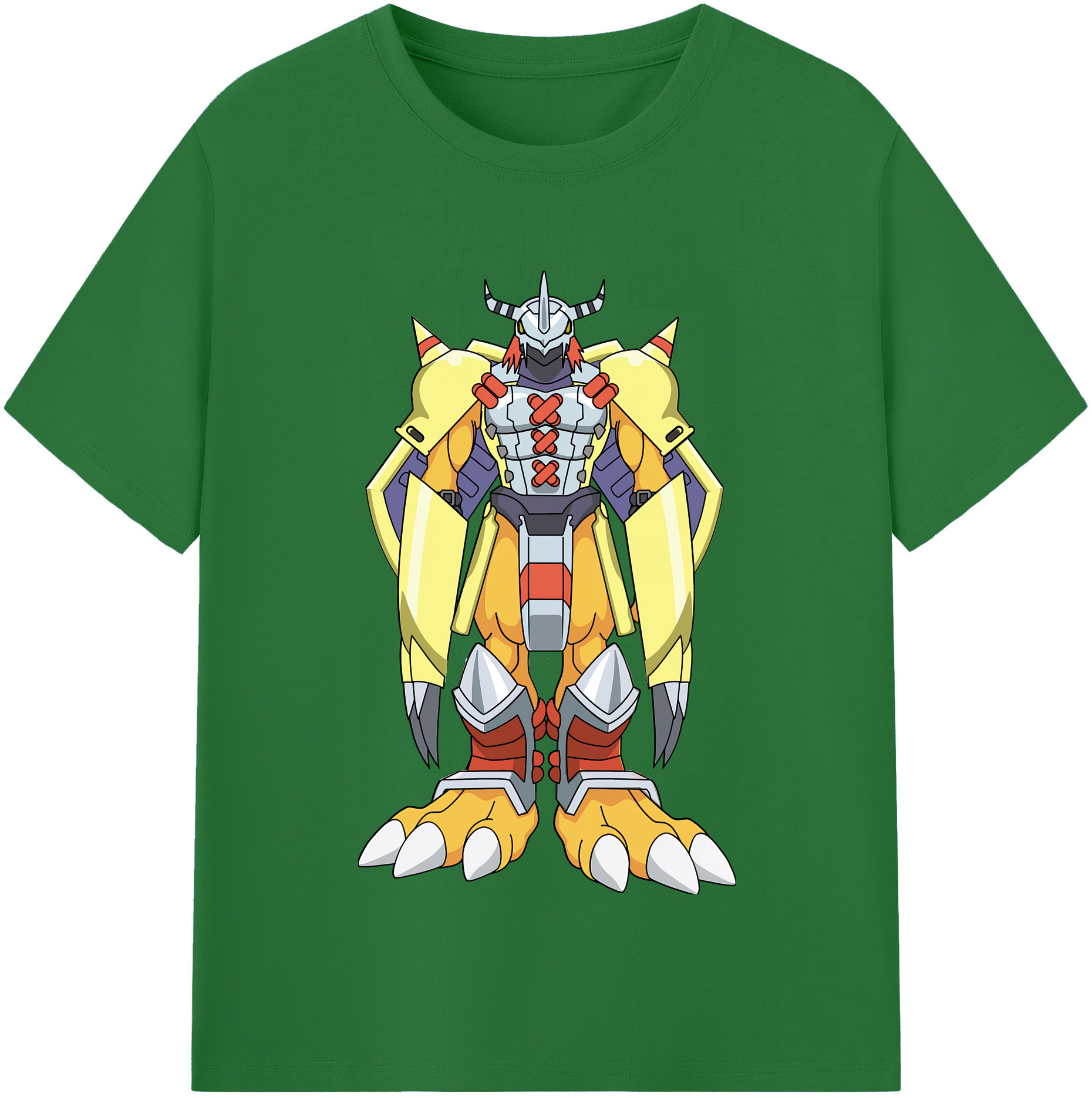 （画像用） Digimon デジタルモンスター/デジモン 綿100％半袖Tシャツ（フロントプリント）