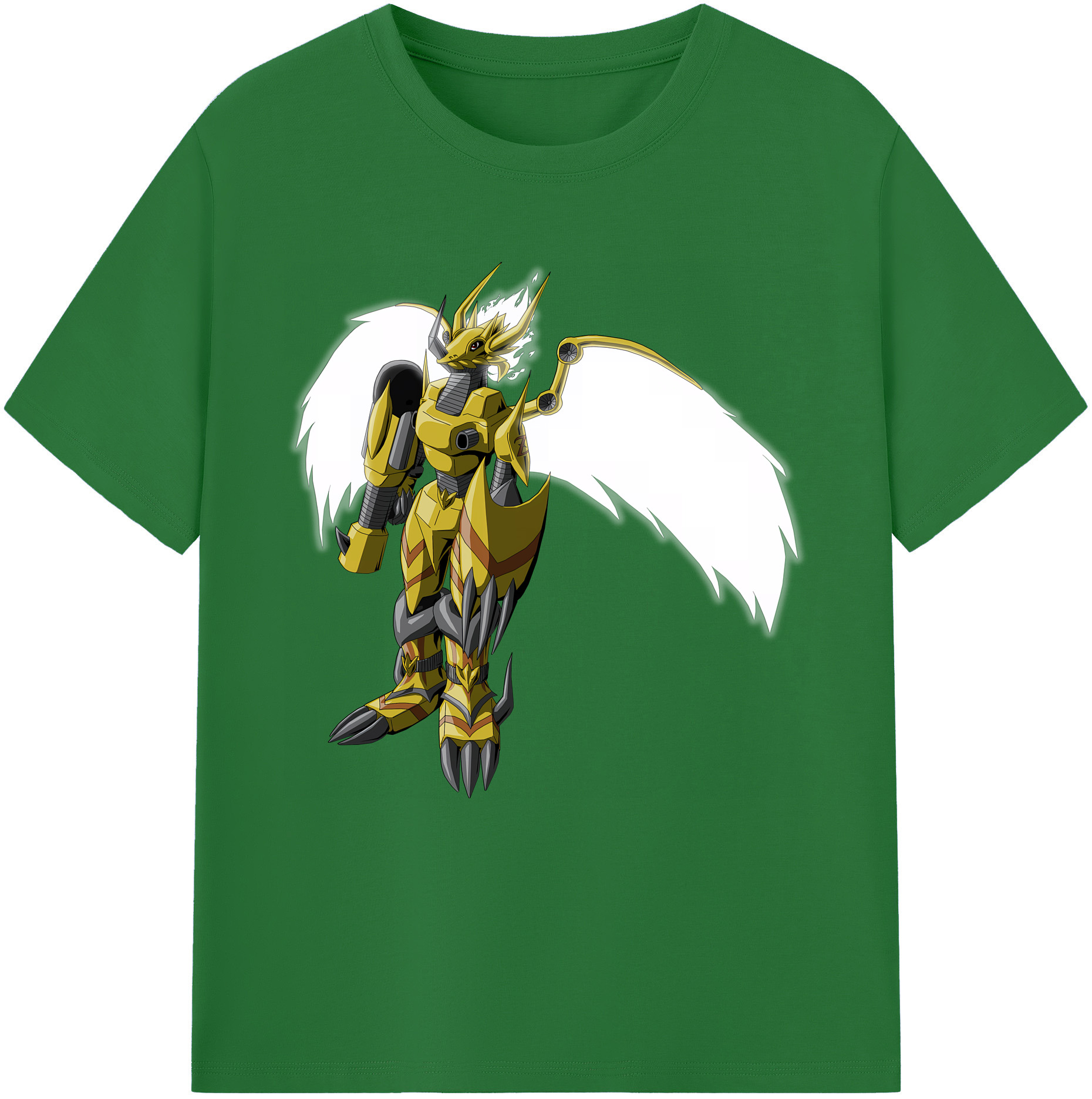 （画像用） Digimon デジタルモンスター/デジモン 綿100％半袖Tシャツ（フロントプリント）