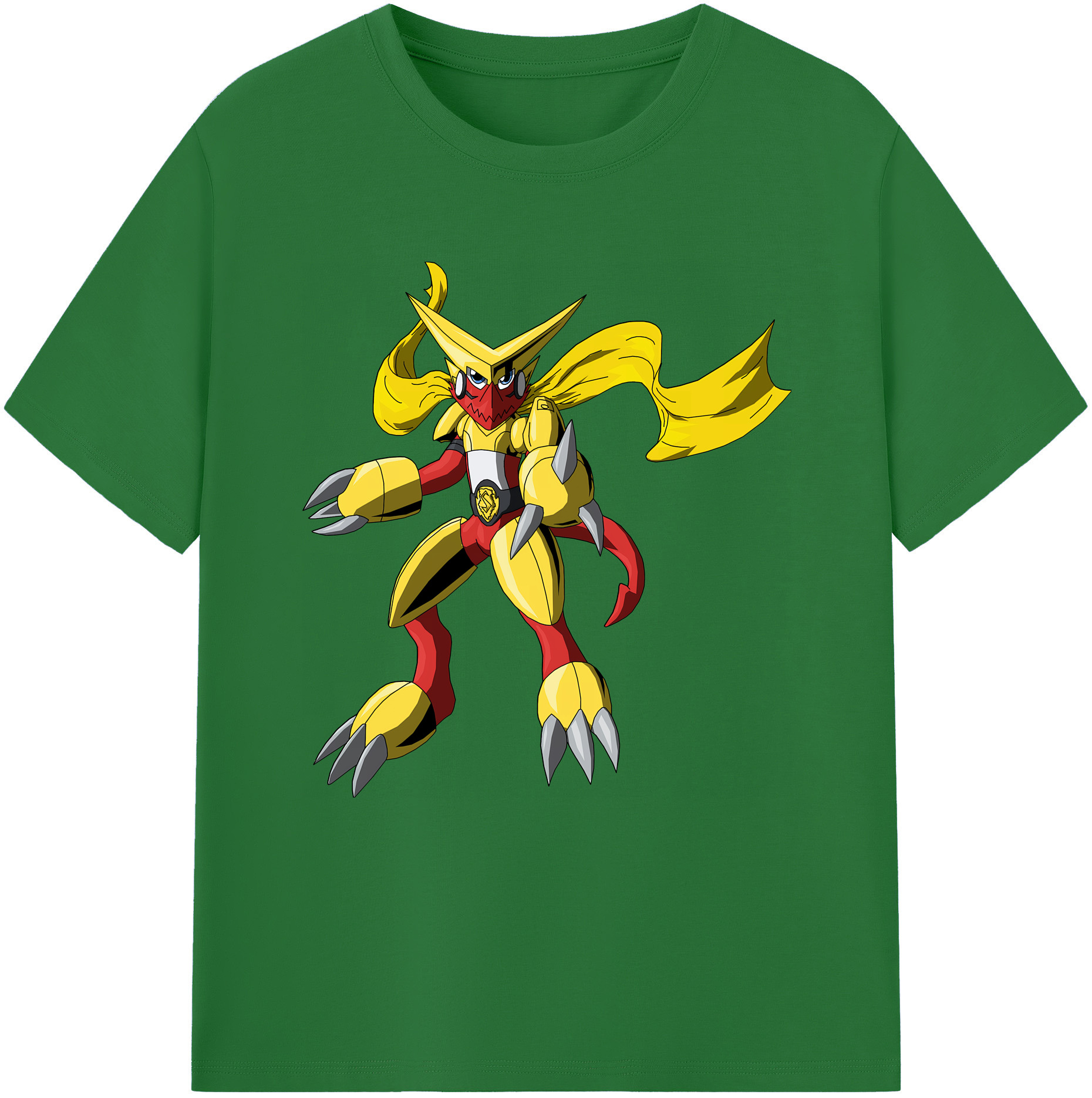 （画像用） Digimon デジタルモンスター/デジモン 綿100％半袖Tシャツ（フロントプリント）