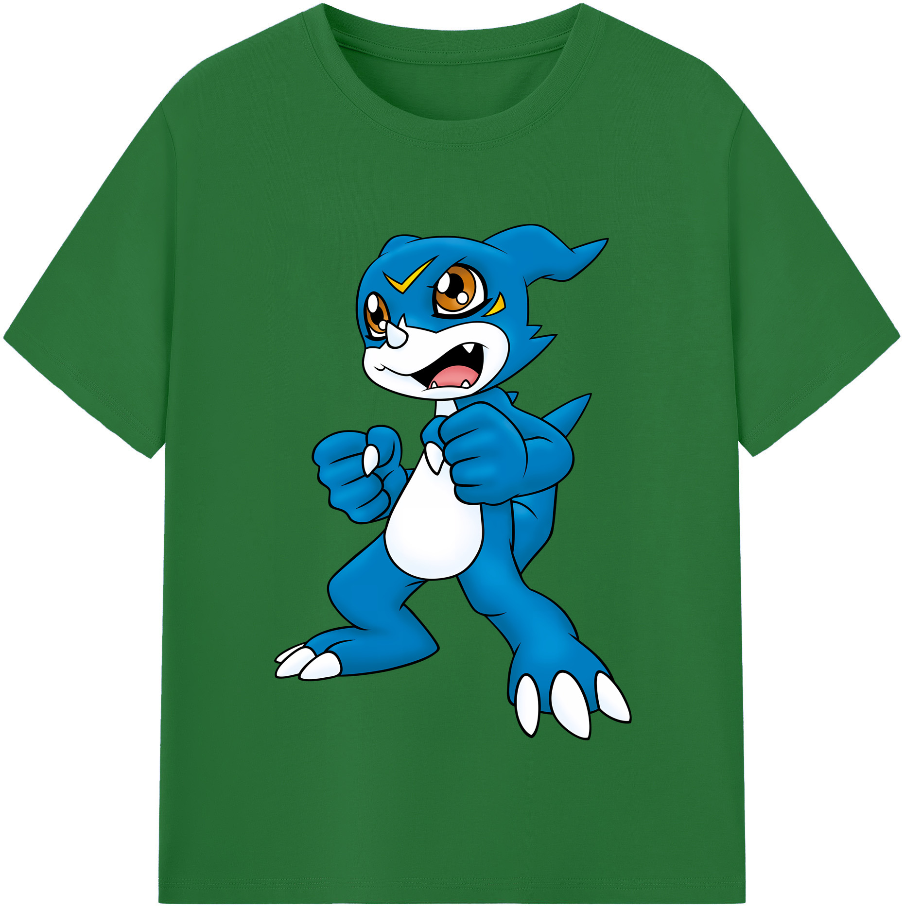 （画像用） Digimon デジタルモンスター/デジモン 綿100％半袖Tシャツ（フロントプリント）