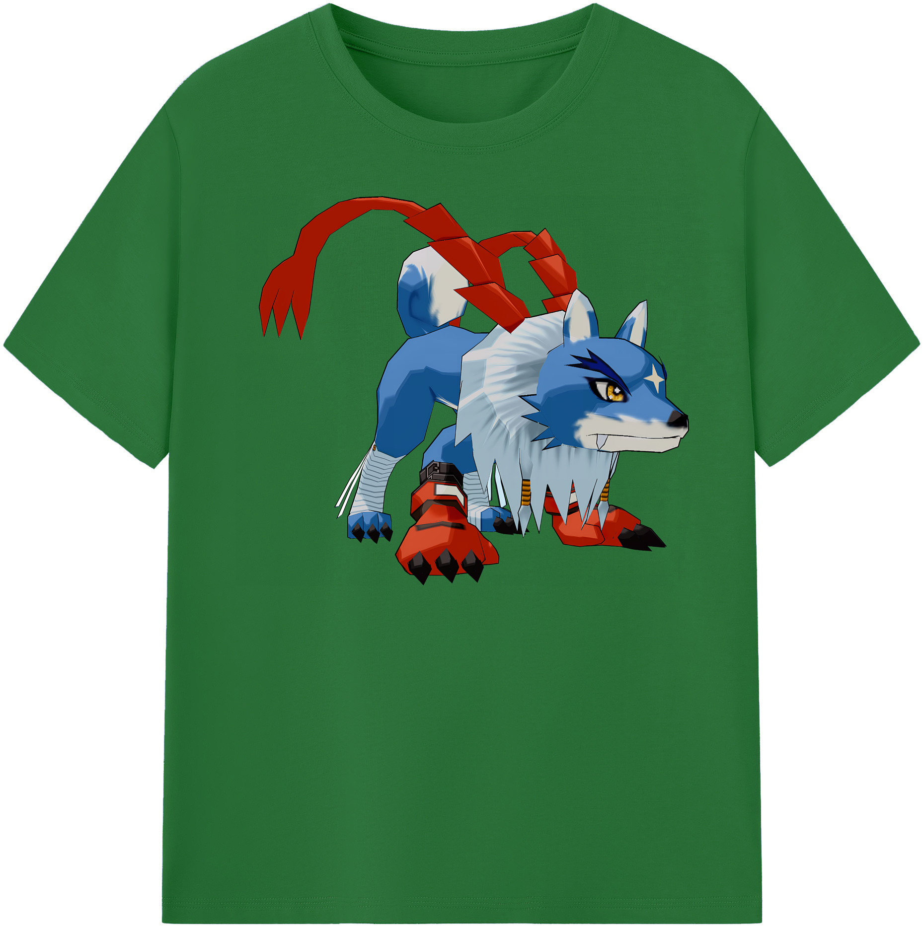 （画像用） Digimon デジタルモンスター/デジモン 綿100％半袖Tシャツ（フロントプリント）