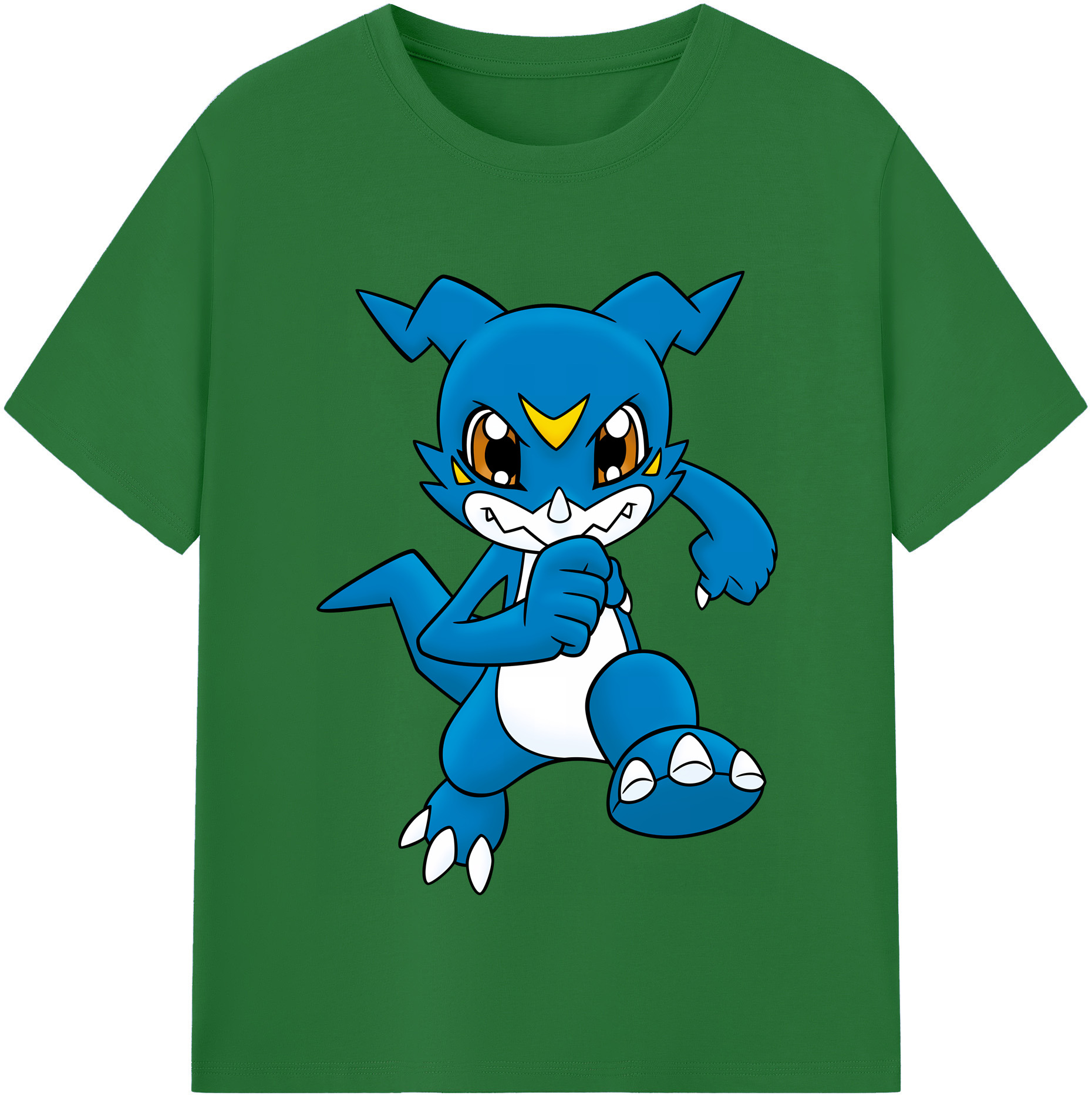 （画像用） Digimon デジタルモンスター/デジモン 綿100％半袖Tシャツ（フロントプリント）