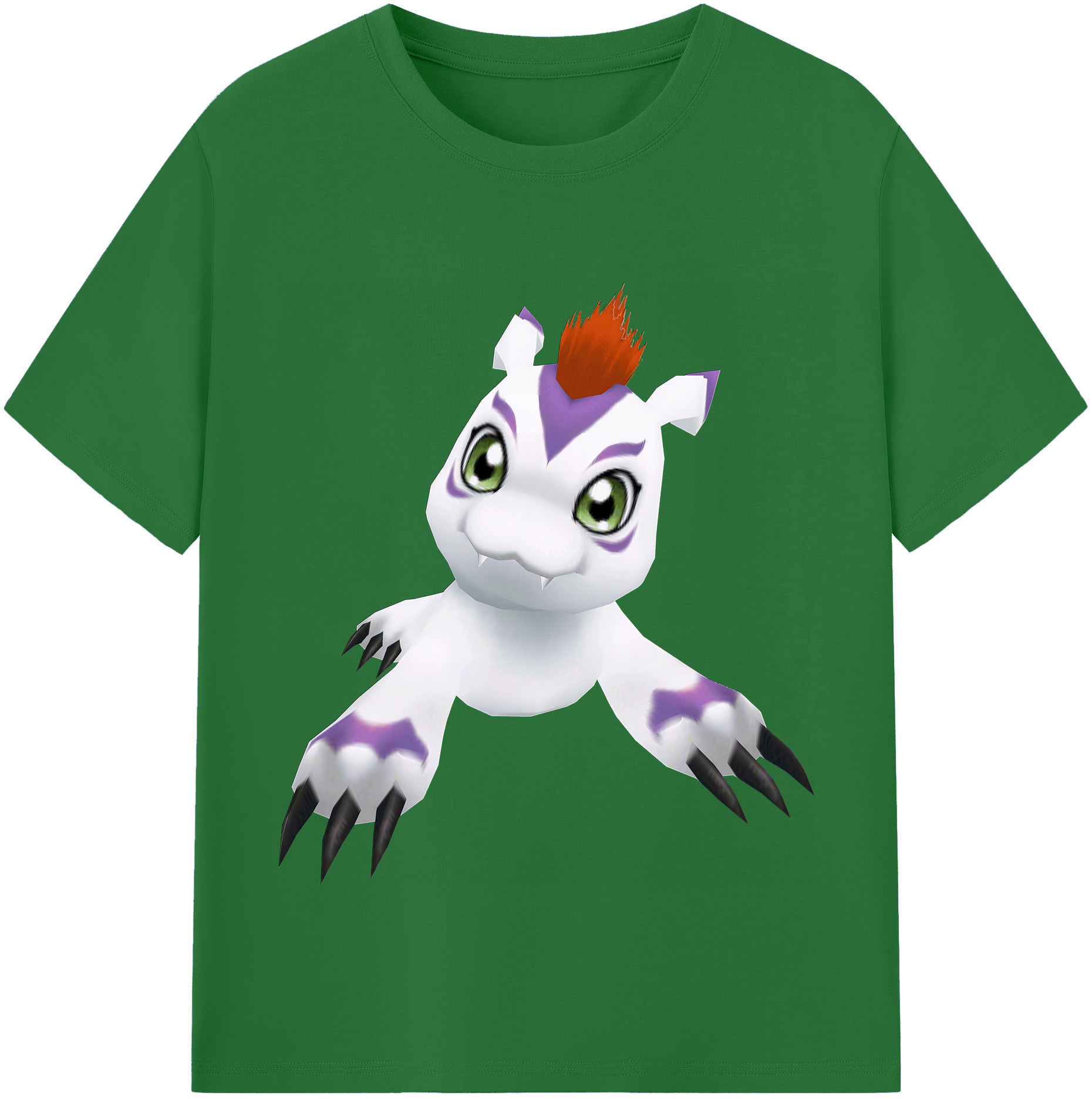 （画像用） Digimon デジタルモンスター/デジモン 綿100％半袖Tシャツ（フロントプリント）