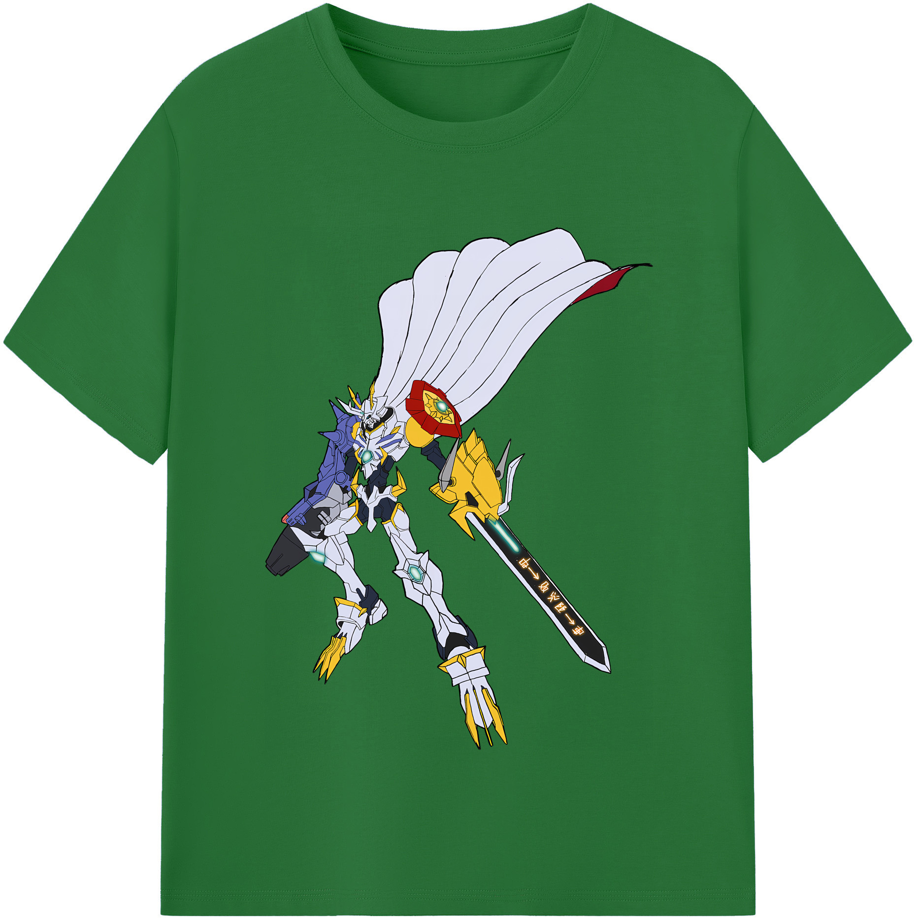 （画像用） Digimon デジタルモンスター/デジモン 綿100％半袖Tシャツ（フロントプリント）