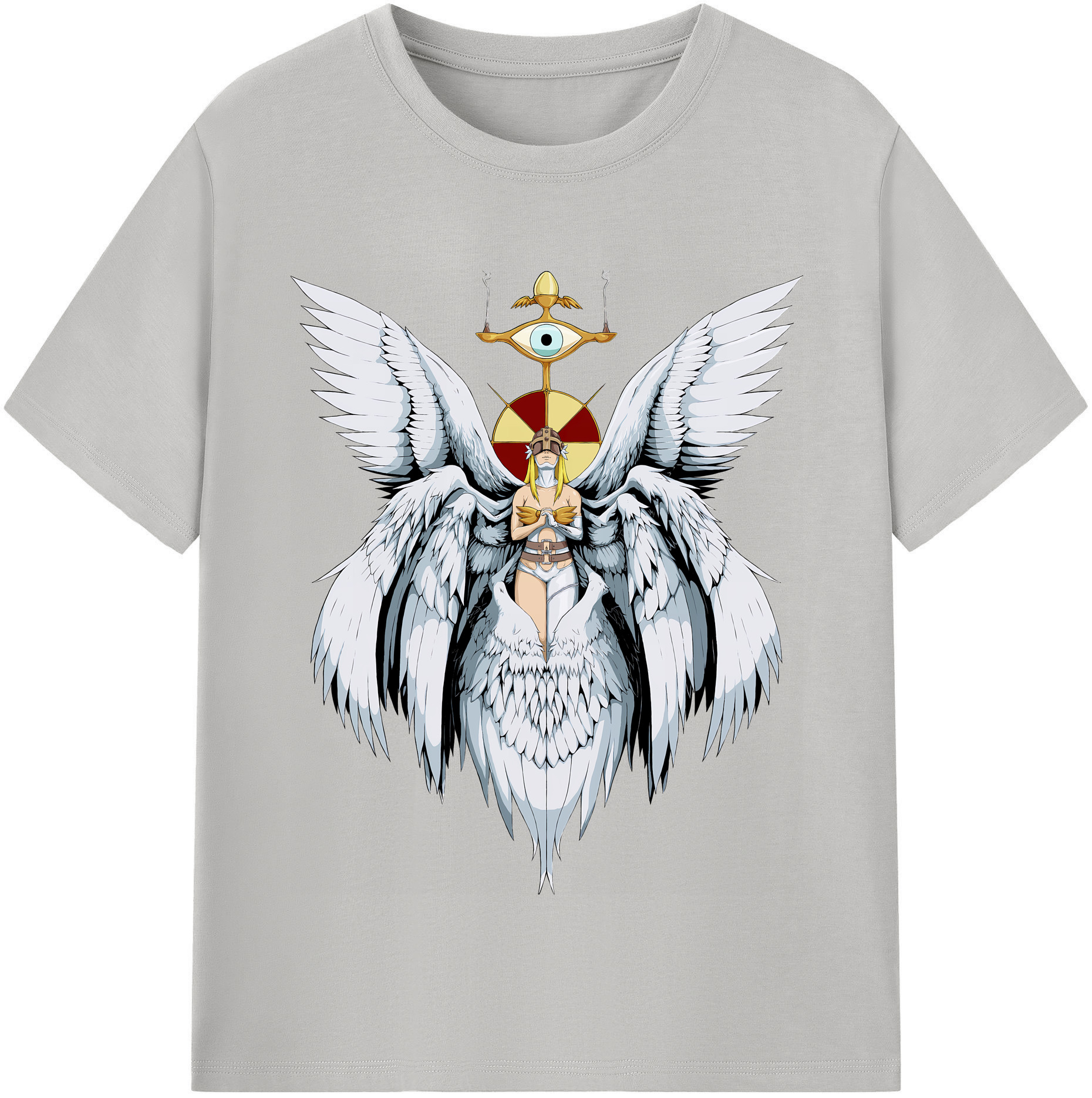 （画像用） Digimon デジタルモンスター/デジモン 綿100％半袖Tシャツ（フロントプリント）