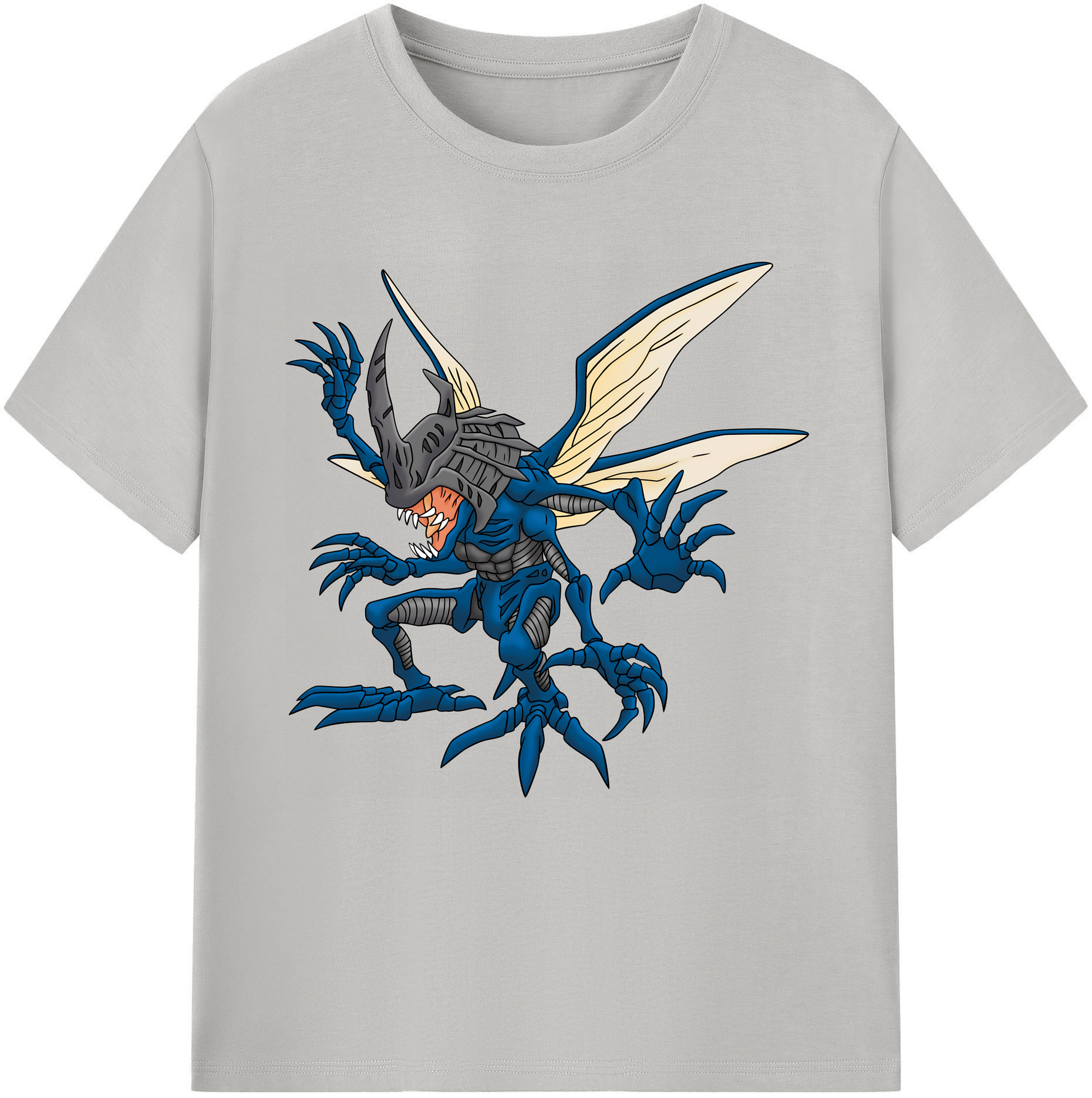 （画像用） Digimon デジタルモンスター/デジモン 綿100％半袖Tシャツ（フロントプリント）