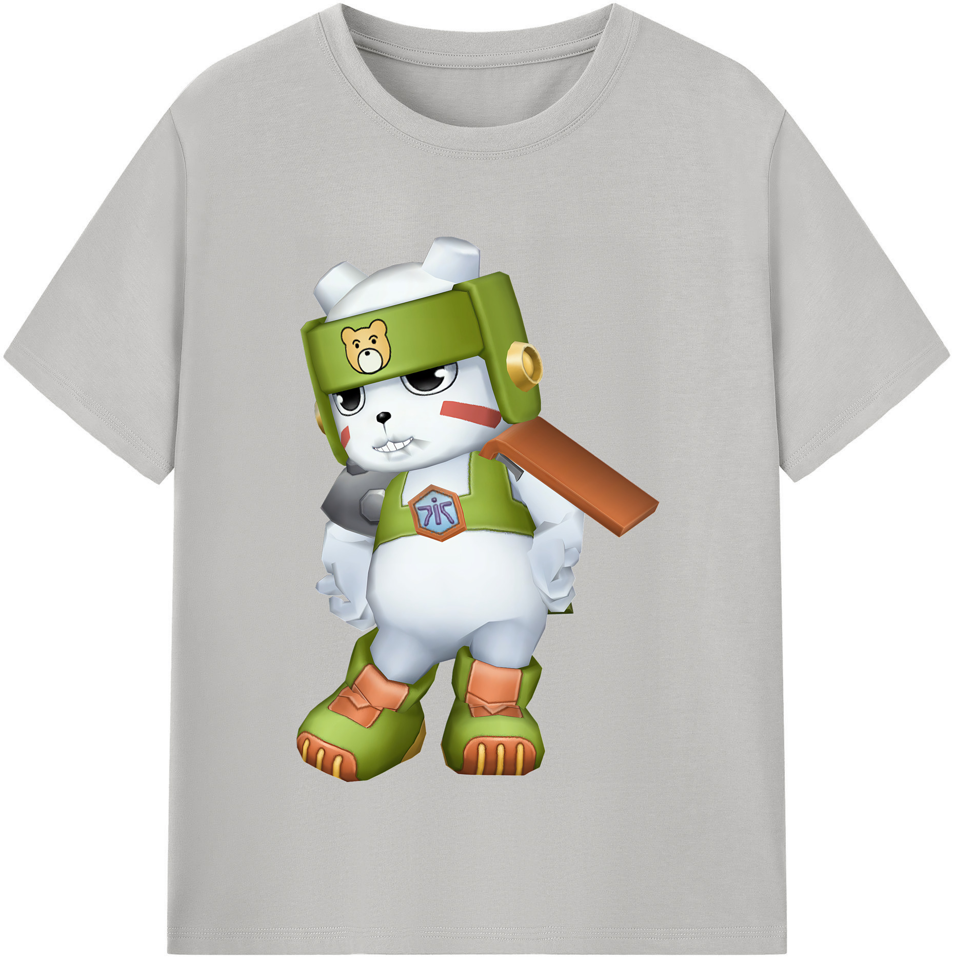 （画像用） Digimon デジタルモンスター/デジモン 綿100％半袖Tシャツ（フロントプリント）