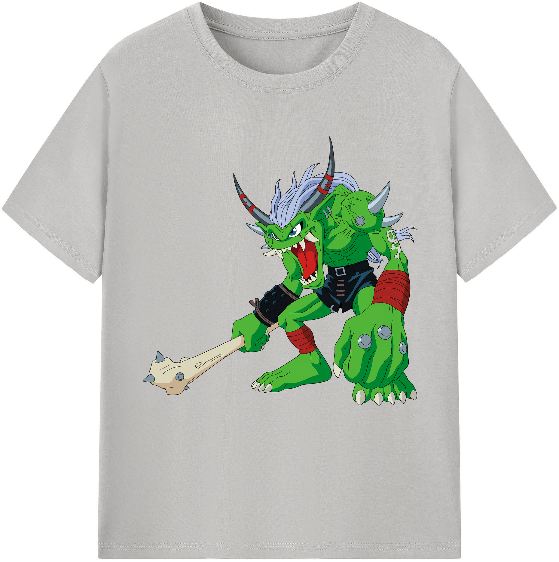 （画像用） Digimon デジタルモンスター/デジモン 綿100％半袖Tシャツ（フロントプリント）