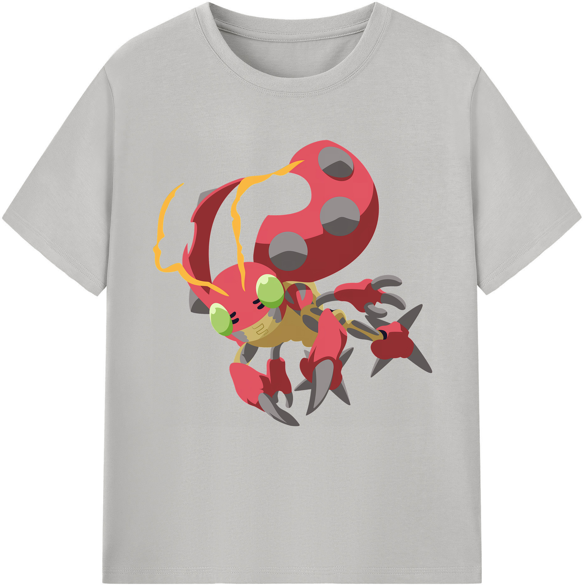 （画像用） Digimon デジタルモンスター/デジモン 綿100％半袖Tシャツ（フロントプリント）