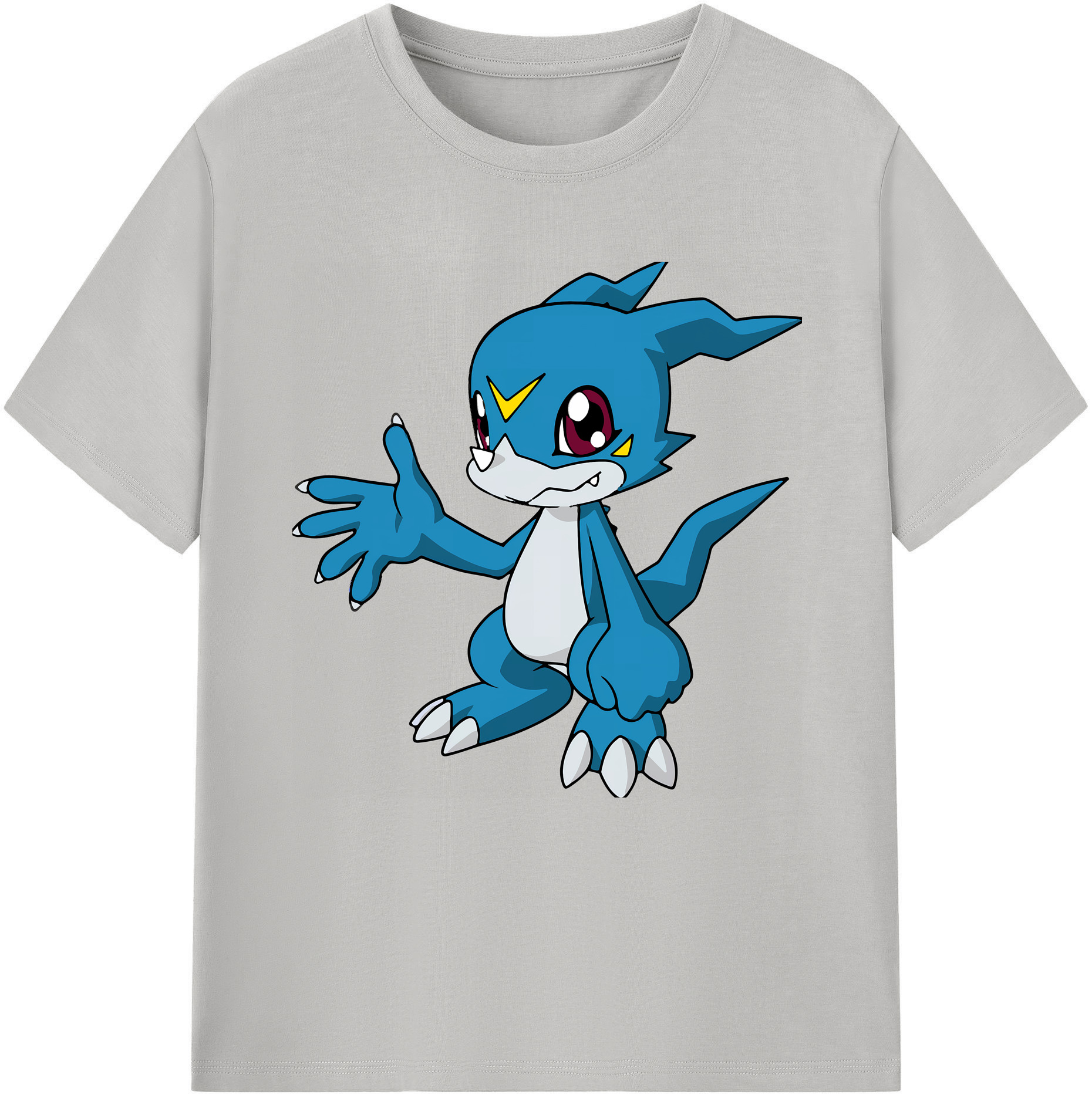 （画像用） Digimon デジタルモンスター/デジモン 綿100％半袖Tシャツ（フロントプリント）