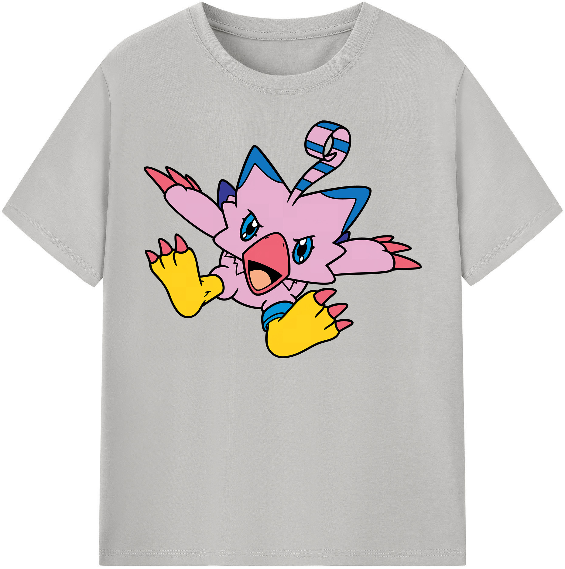（画像用） Digimon デジタルモンスター/デジモン 綿100％半袖Tシャツ（フロントプリント）