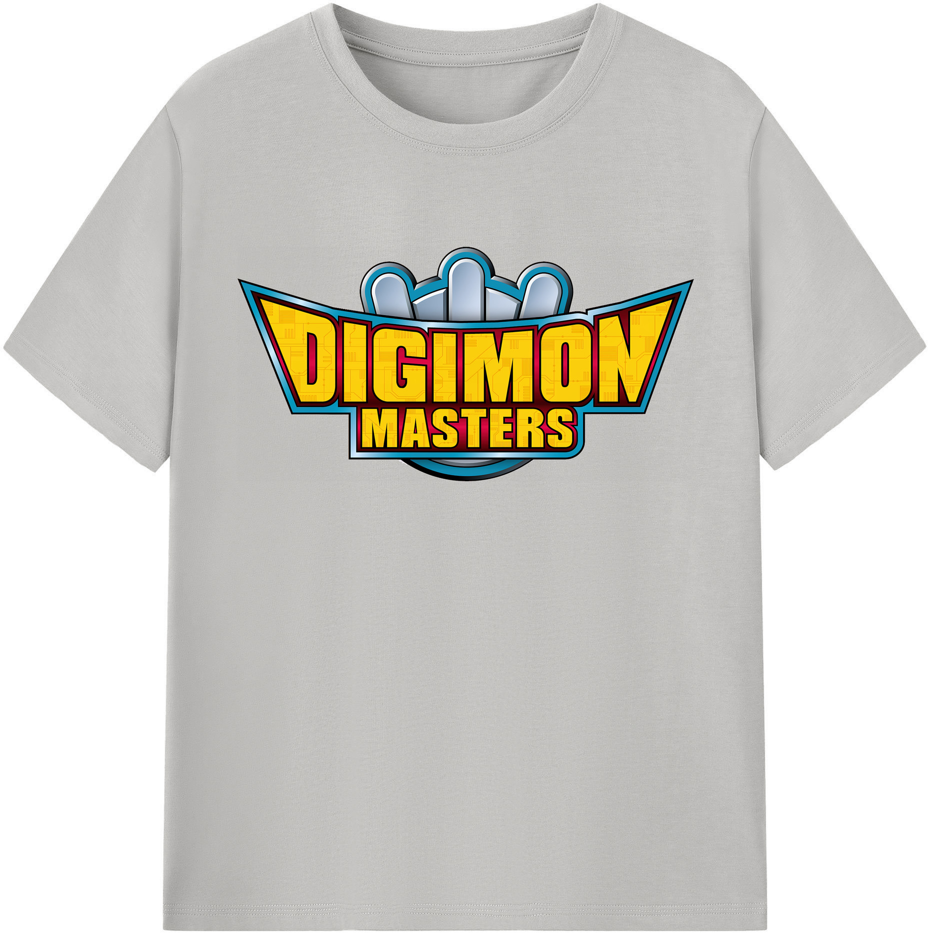 （画像用） Digimon デジタルモンスター/デジモン 綿100％半袖Tシャツ（フロントプリント）