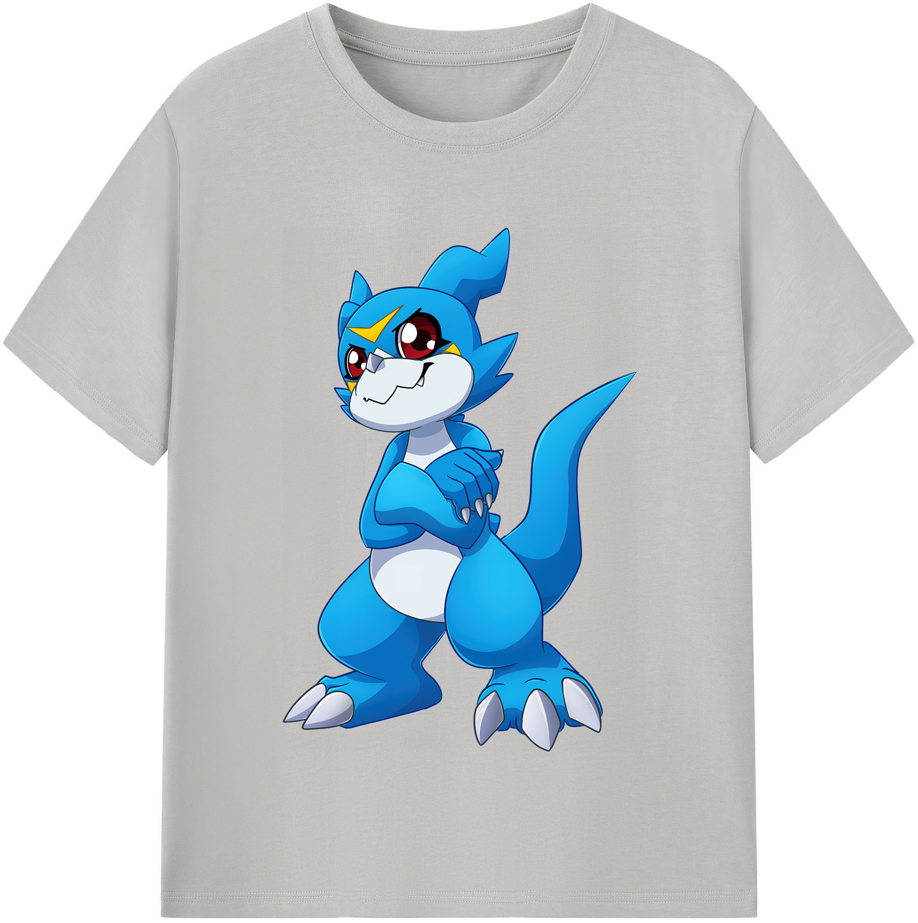 （画像用） Digimon デジタルモンスター/デジモン 綿100％半袖Tシャツ（フロントプリント）