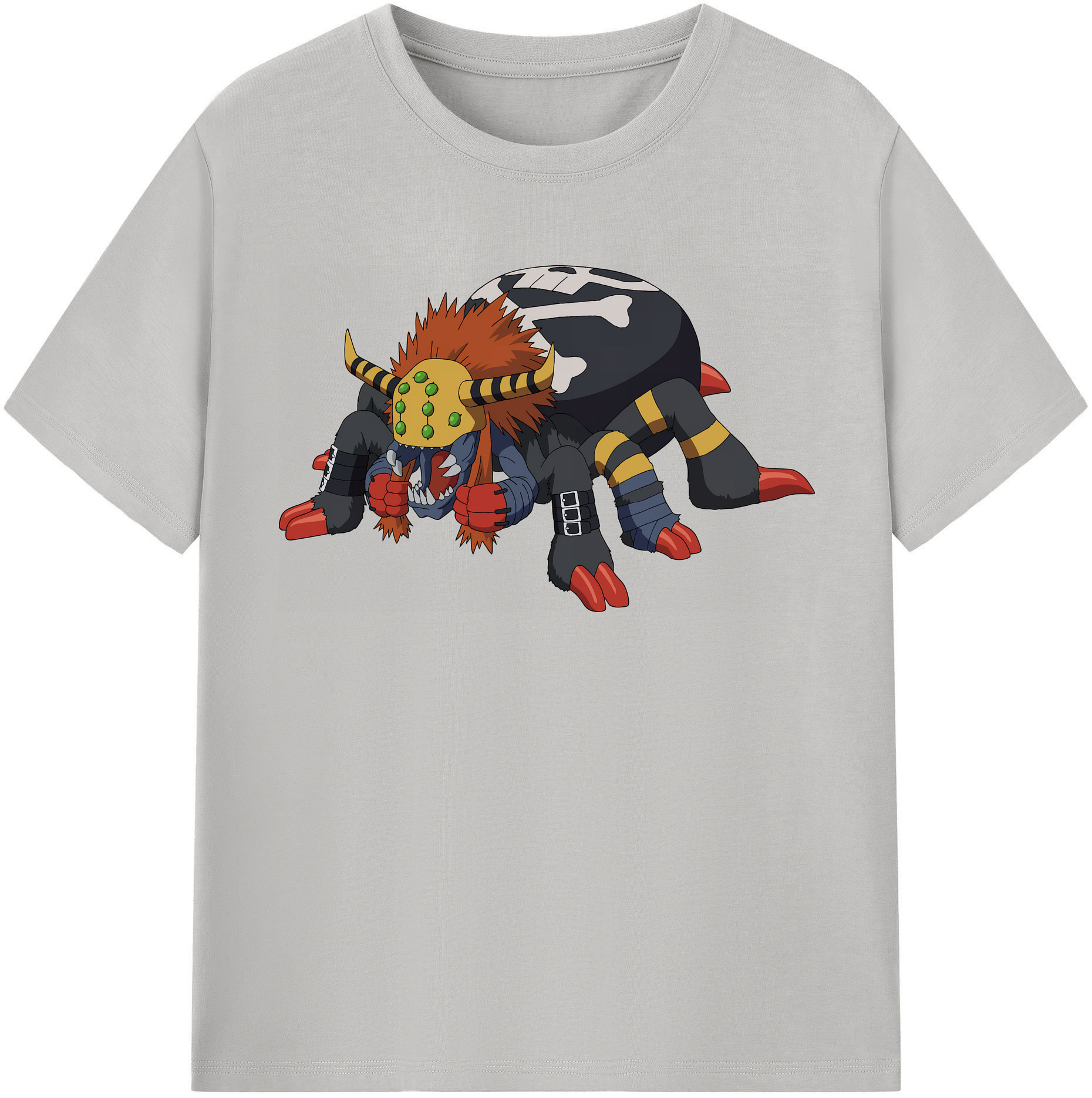 （画像用） Digimon デジタルモンスター/デジモン 綿100％半袖Tシャツ（フロントプリント）