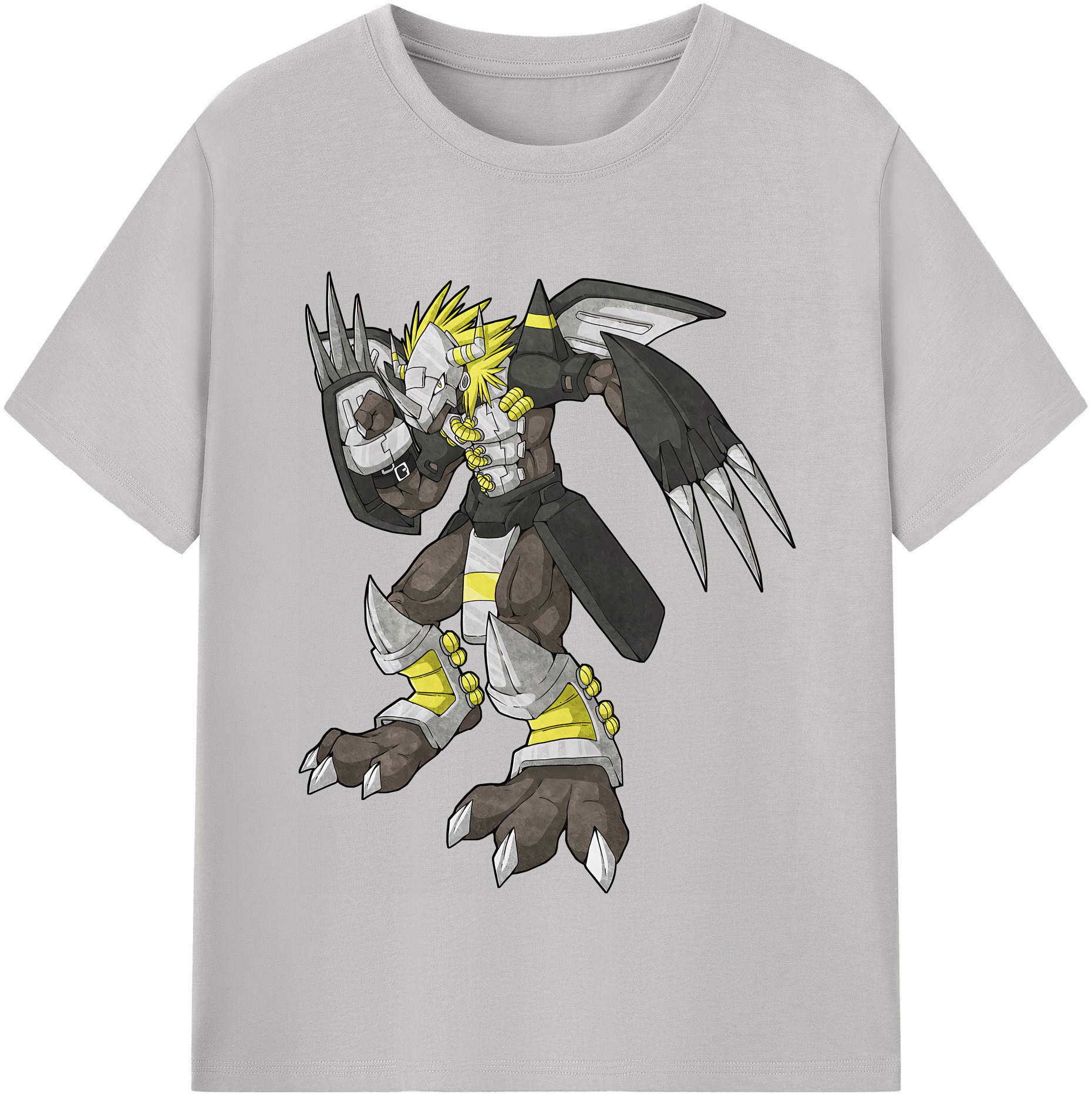 （画像用） Digimon デジタルモンスター/デジモン 綿100％半袖Tシャツ（フロントプリント）