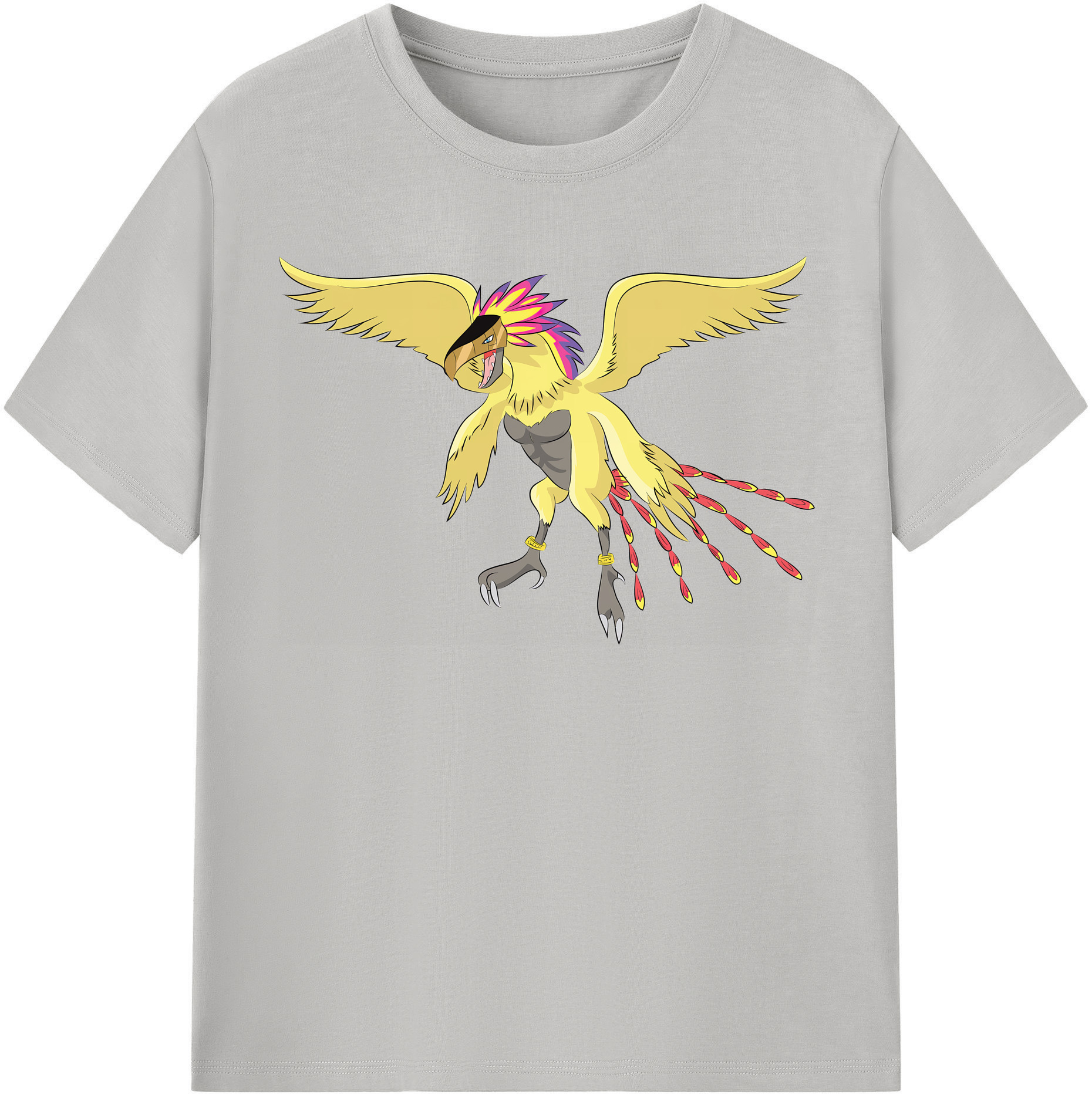 （画像用） Digimon デジタルモンスター/デジモン 綿100％半袖Tシャツ（フロントプリント）