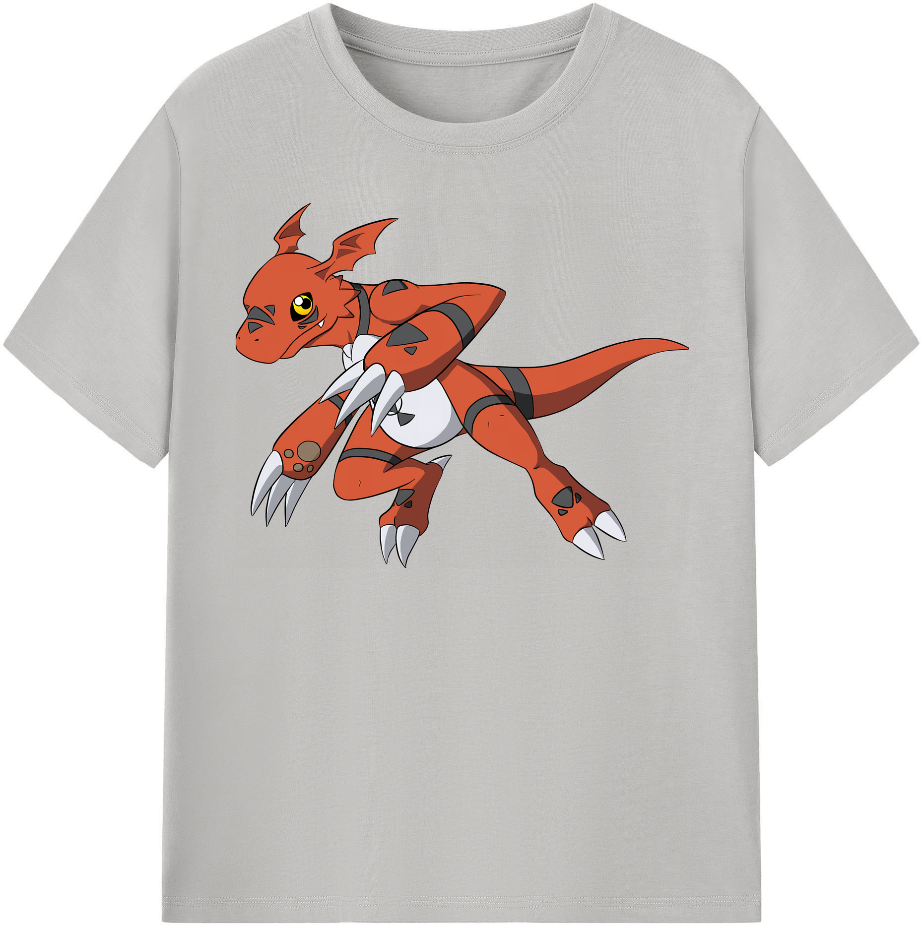 （画像用） Digimon デジタルモンスター/デジモン 綿100％半袖Tシャツ（フロントプリント）
