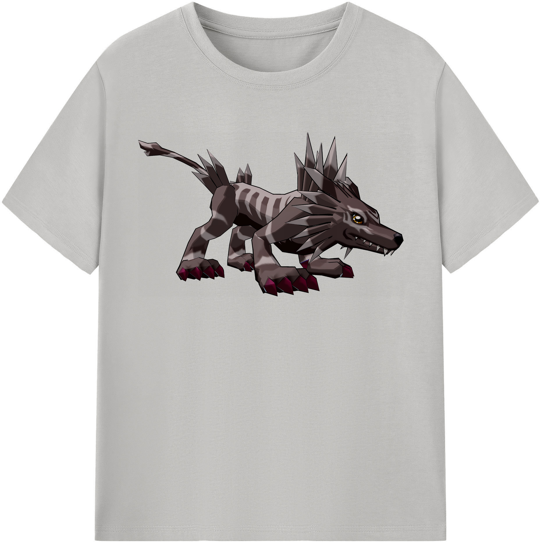 （画像用） Digimon デジタルモンスター/デジモン 綿100％半袖Tシャツ（フロントプリント）