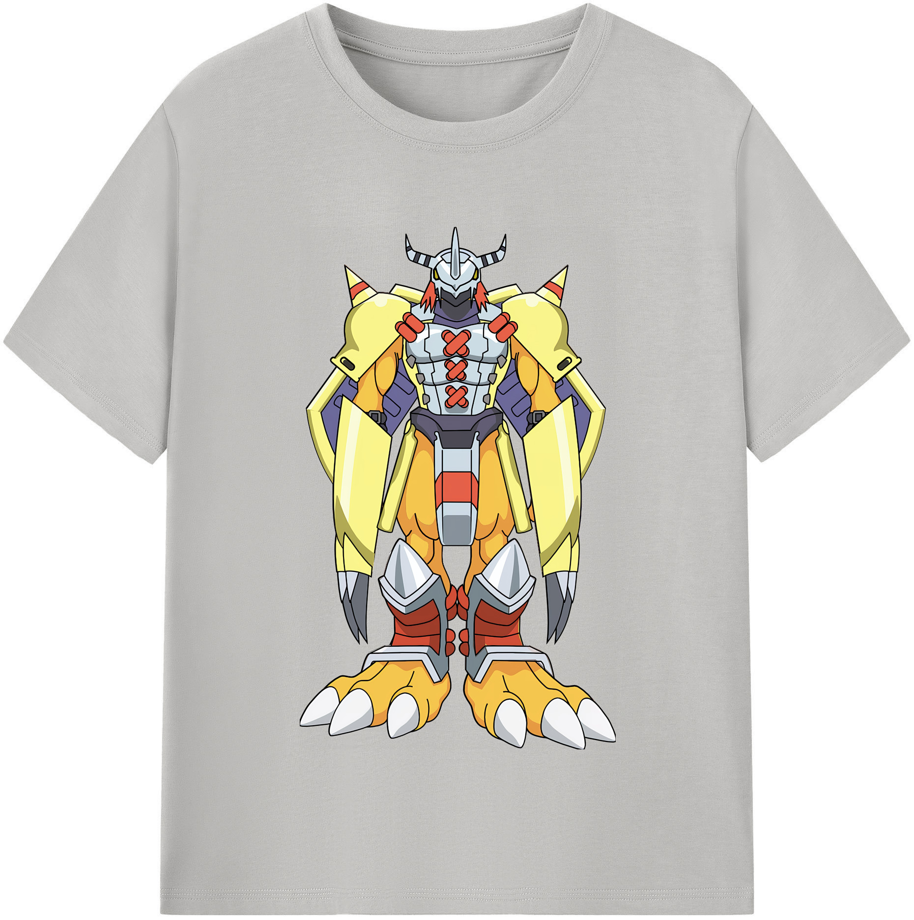 （画像用） Digimon デジタルモンスター/デジモン 綿100％半袖Tシャツ（フロントプリント）