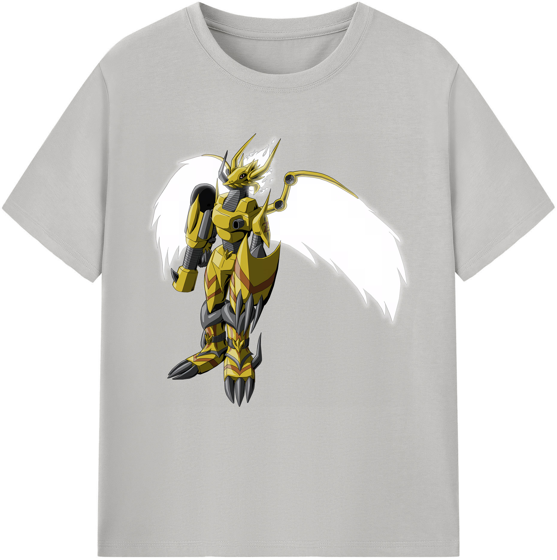 （画像用） Digimon デジタルモンスター/デジモン 綿100％半袖Tシャツ（フロントプリント）