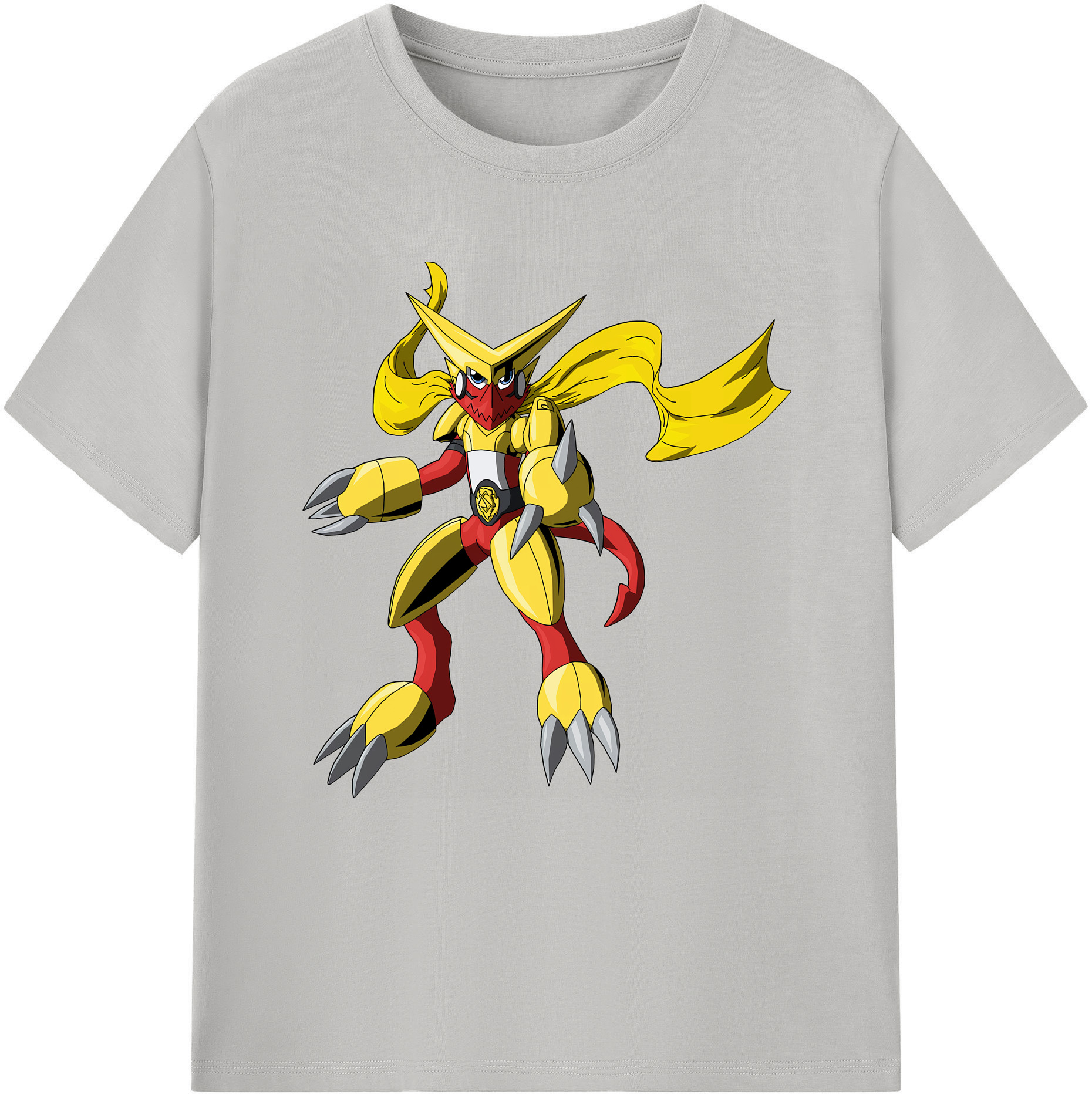 （画像用） Digimon デジタルモンスター/デジモン 綿100％半袖Tシャツ（フロントプリント）