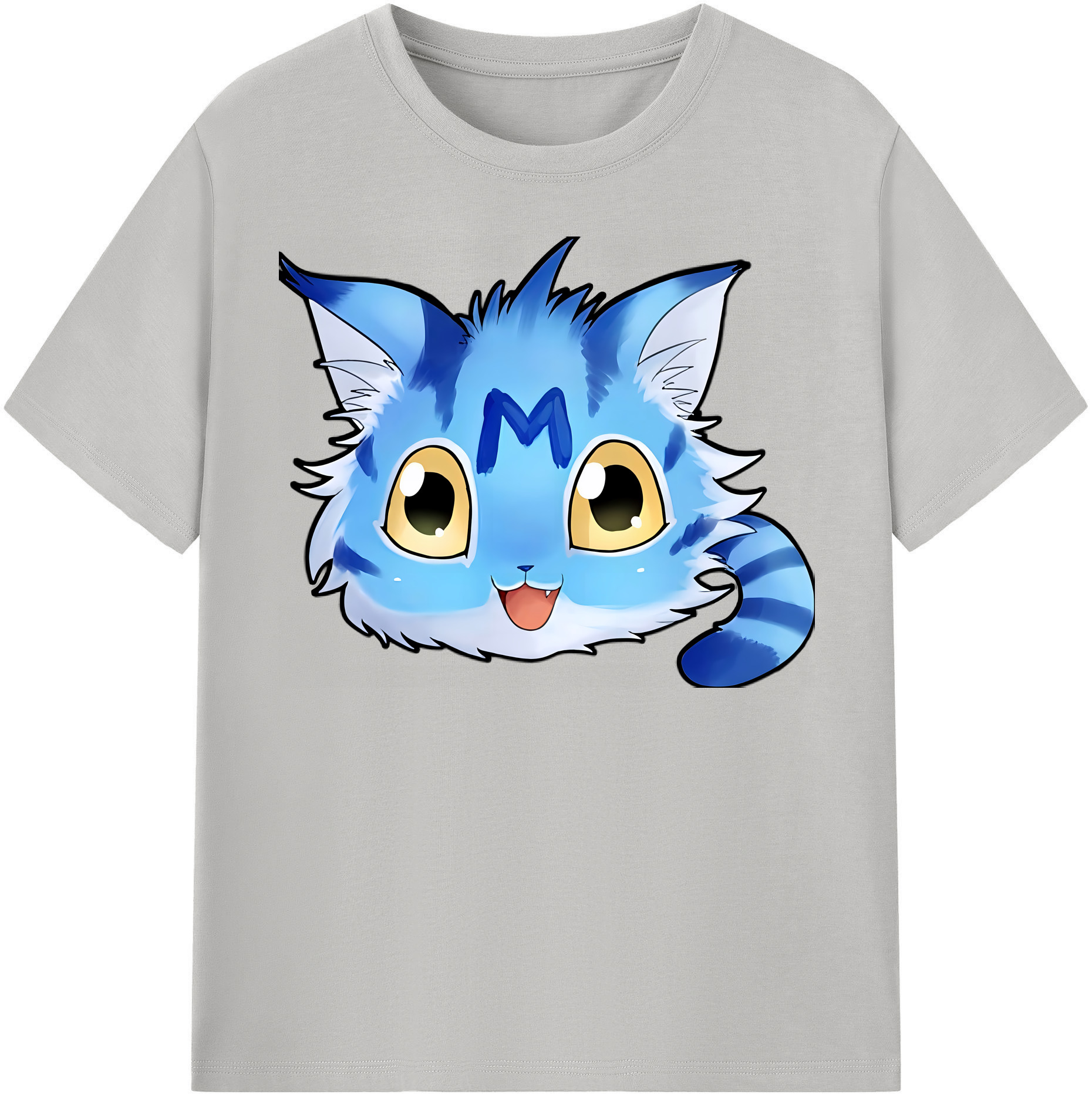 （画像用） Digimon デジタルモンスター/デジモン 綿100％半袖Tシャツ（フロントプリント）