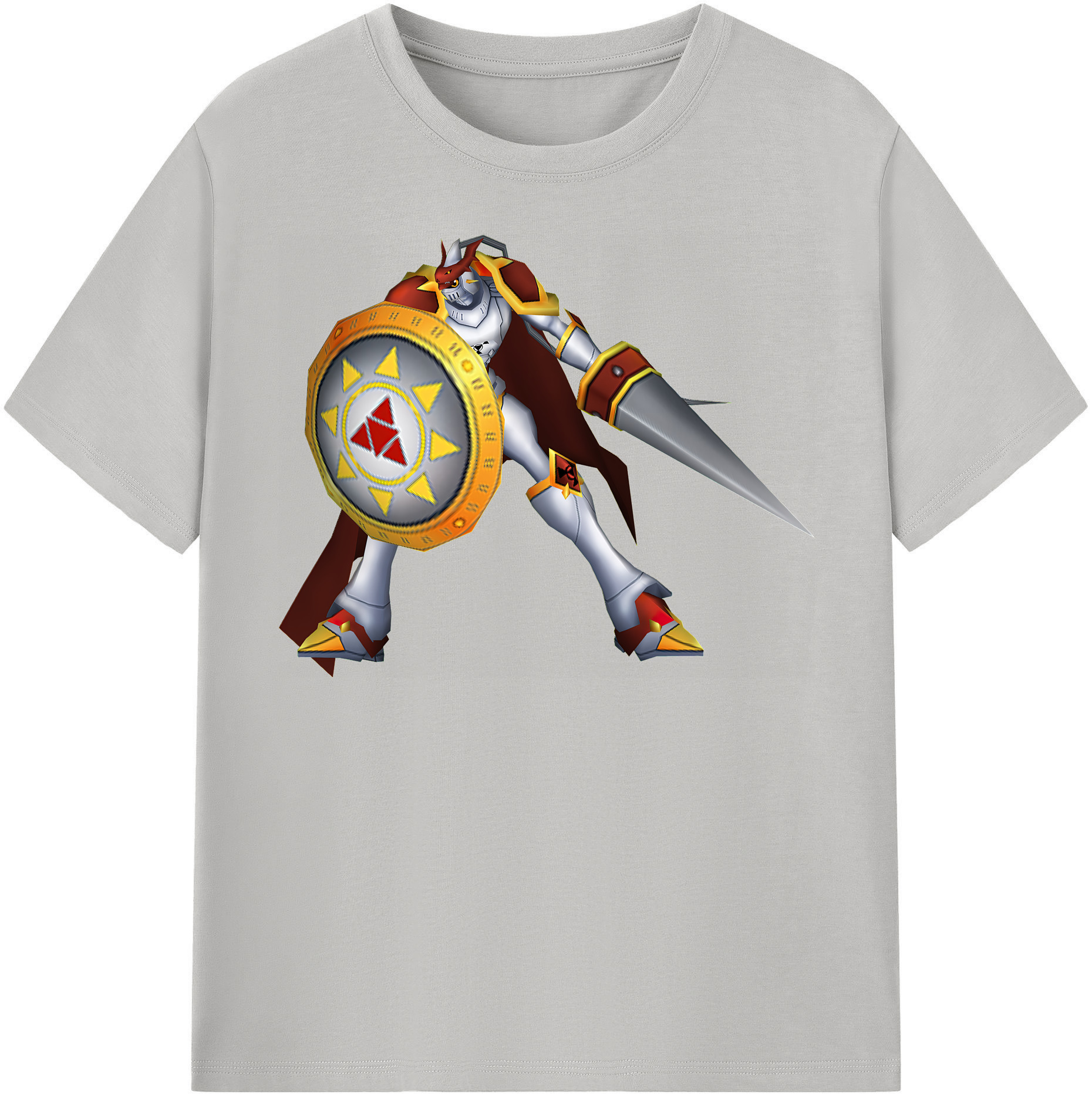 （画像用） Digimon デジタルモンスター/デジモン 綿100％半袖Tシャツ（フロントプリント）