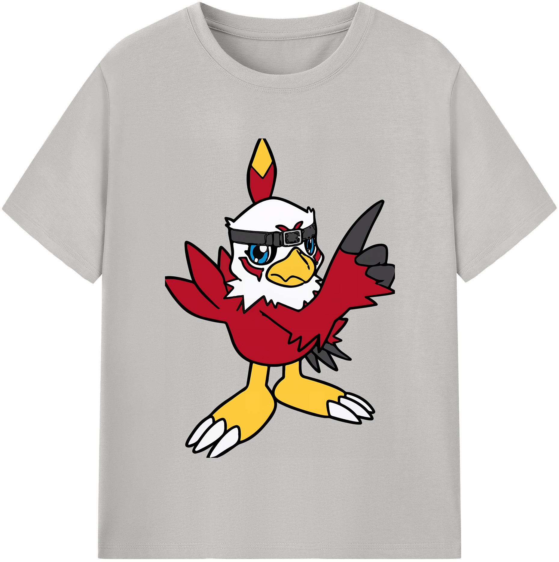 （画像用） Digimon デジタルモンスター/デジモン 綿100％半袖Tシャツ（フロントプリント）