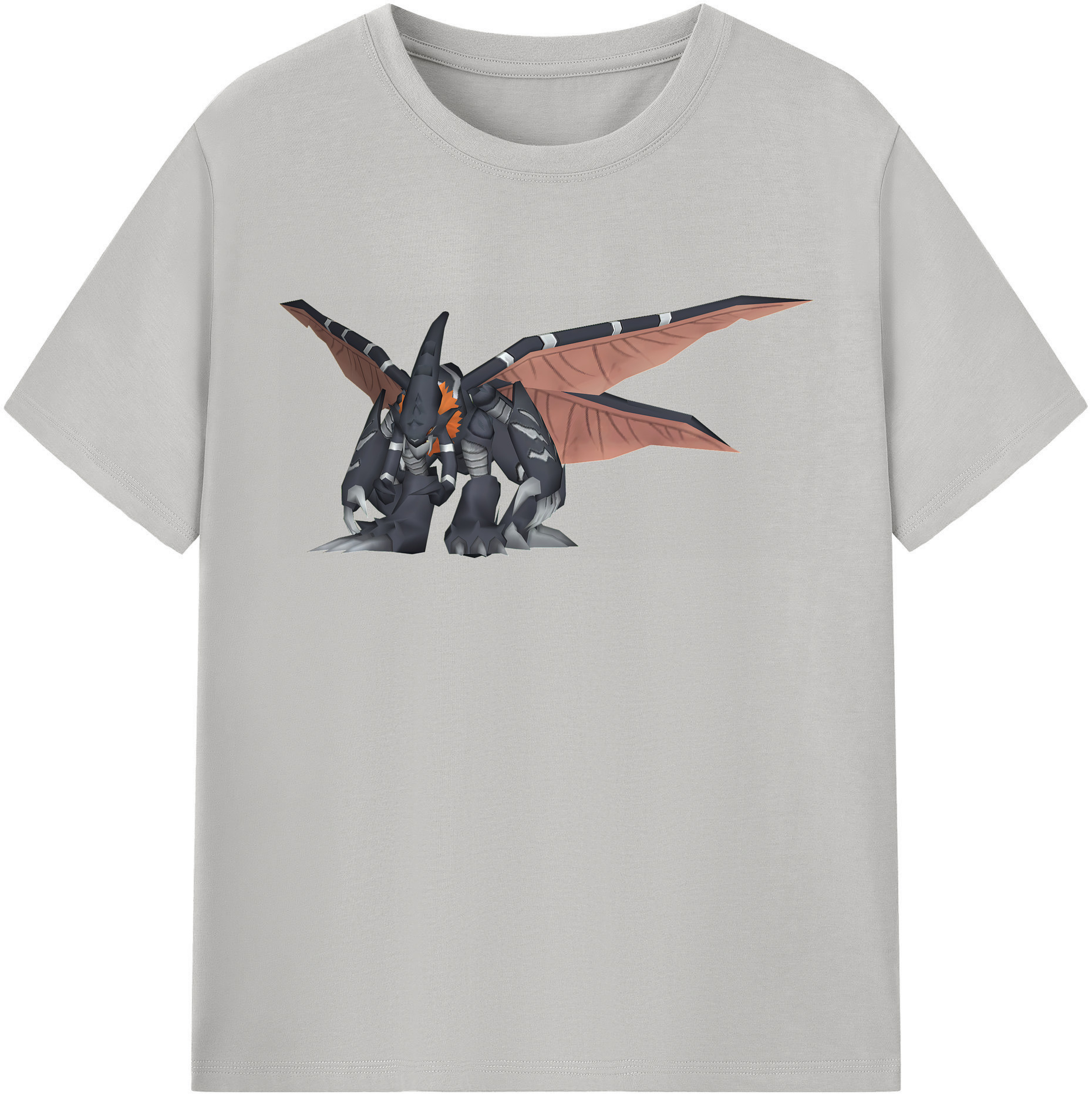 （画像用） Digimon デジタルモンスター/デジモン 綿100％半袖Tシャツ（フロントプリント）