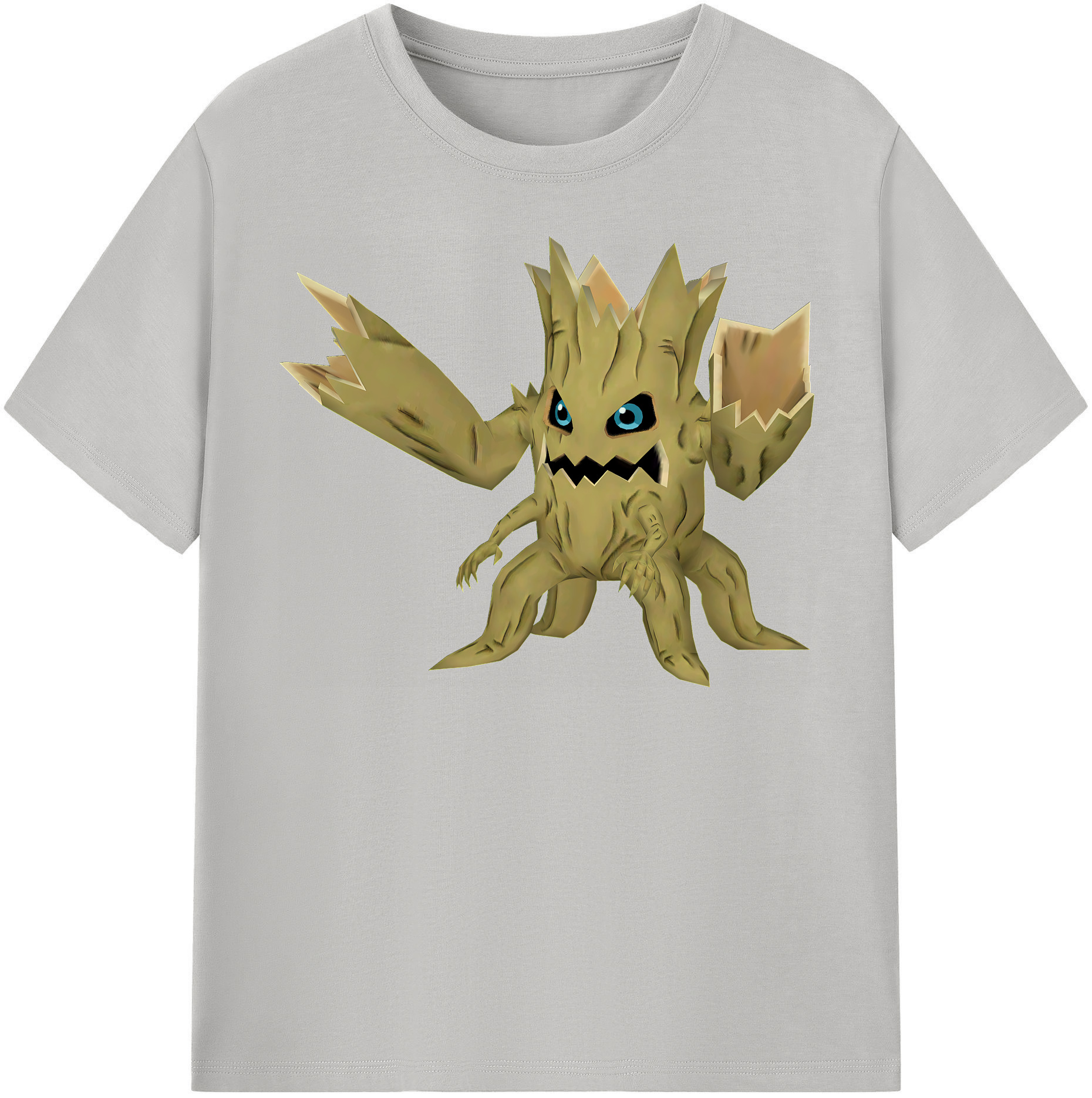 （画像用） Digimon デジタルモンスター/デジモン 綿100％半袖Tシャツ（フロントプリント）
