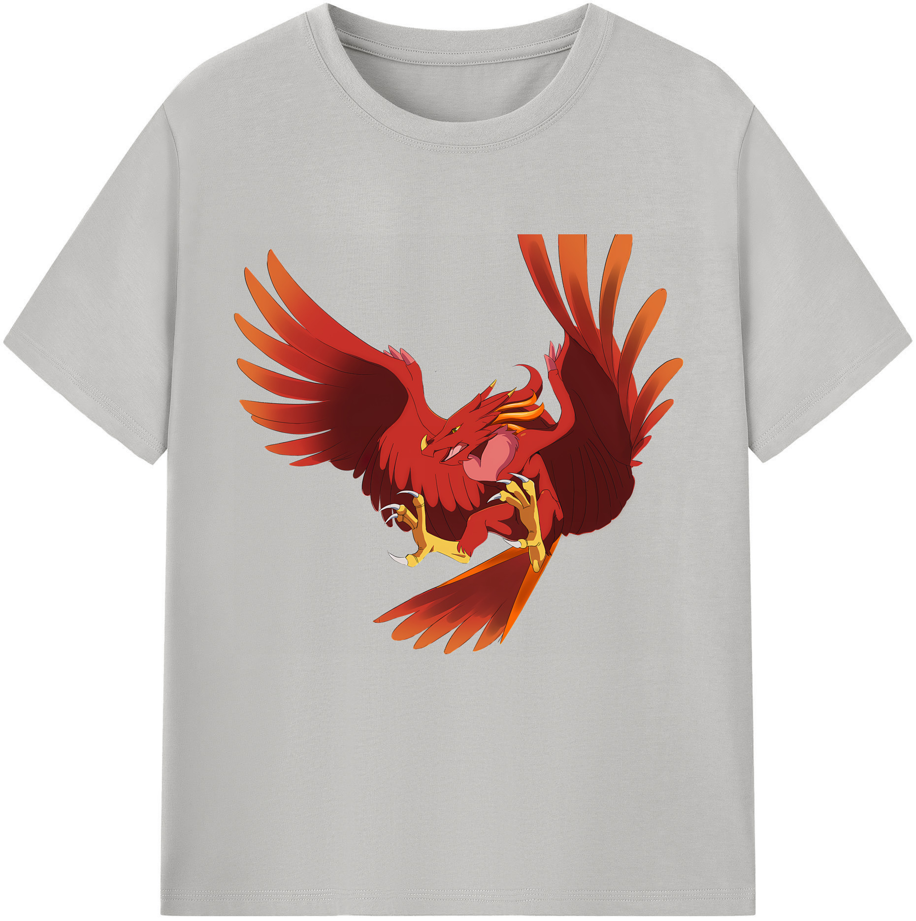 （画像用） Digimon デジタルモンスター/デジモン 綿100％半袖Tシャツ（フロントプリント）
