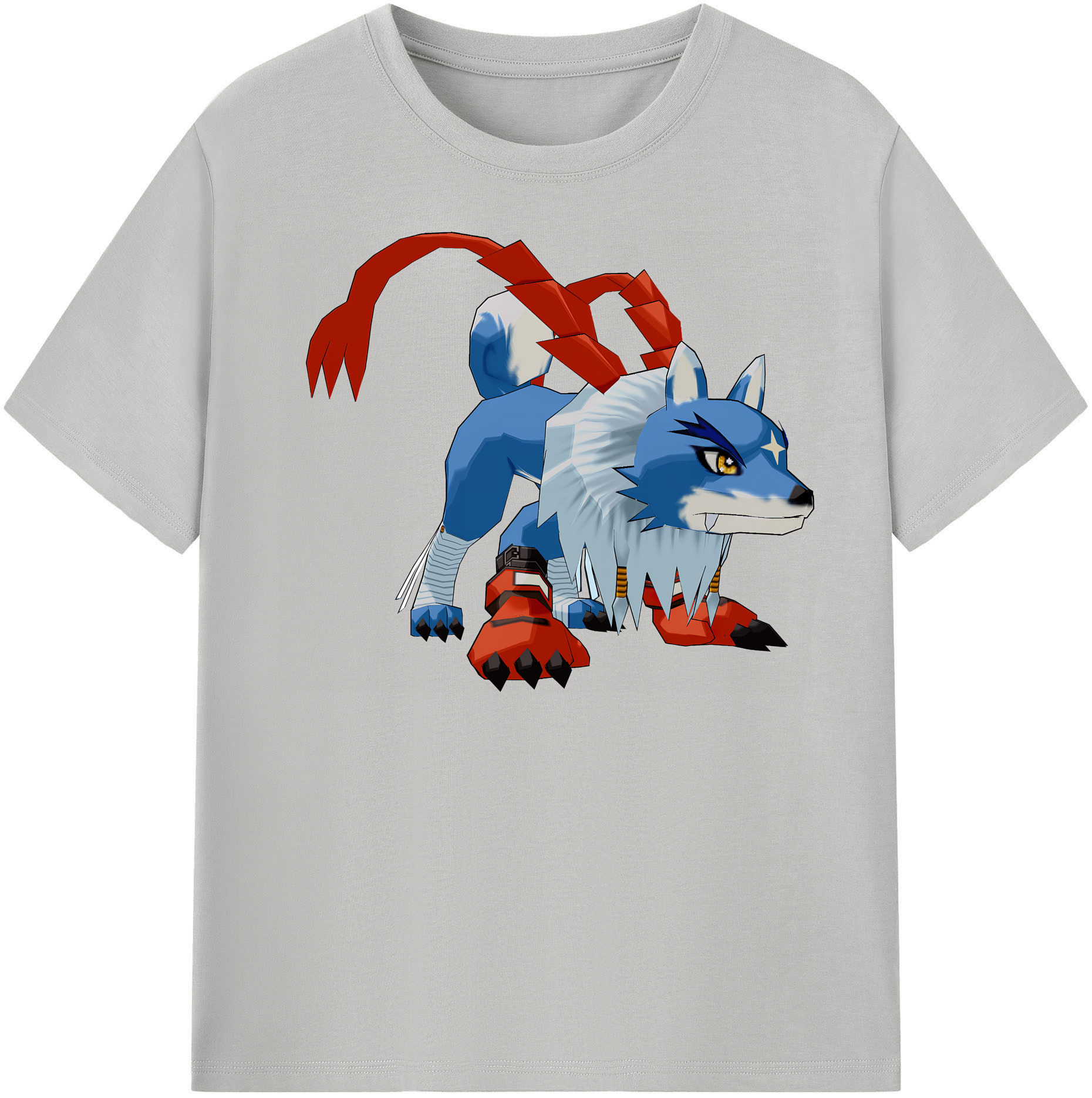 （画像用） Digimon デジタルモンスター/デジモン 綿100％半袖Tシャツ（フロントプリント）