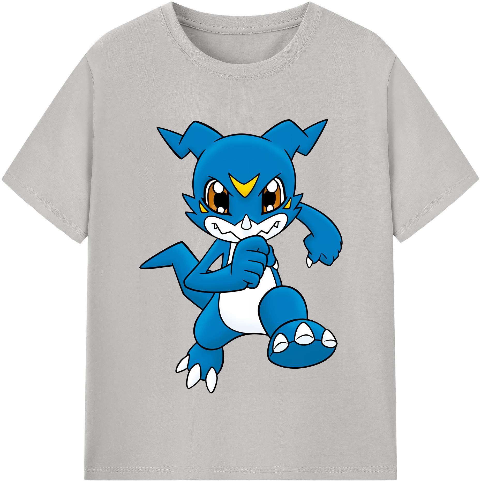 （画像用） Digimon デジタルモンスター/デジモン 綿100％半袖Tシャツ（フロントプリント）