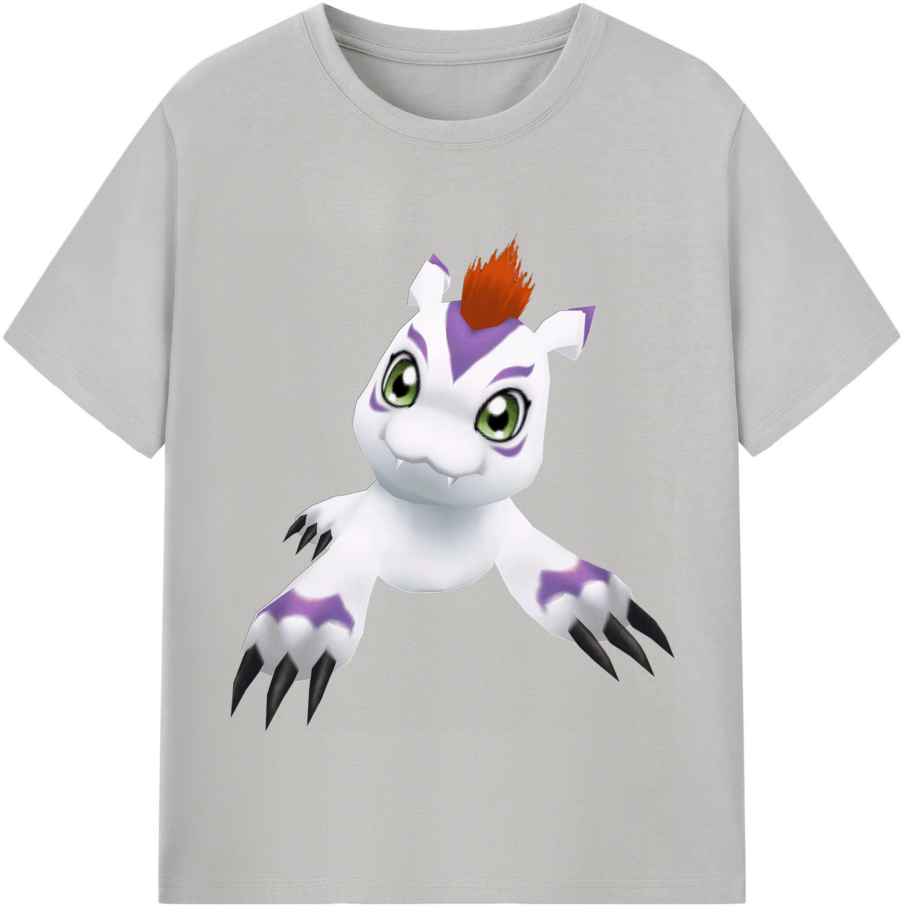 （画像用） Digimon デジタルモンスター/デジモン 綿100％半袖Tシャツ（フロントプリント）