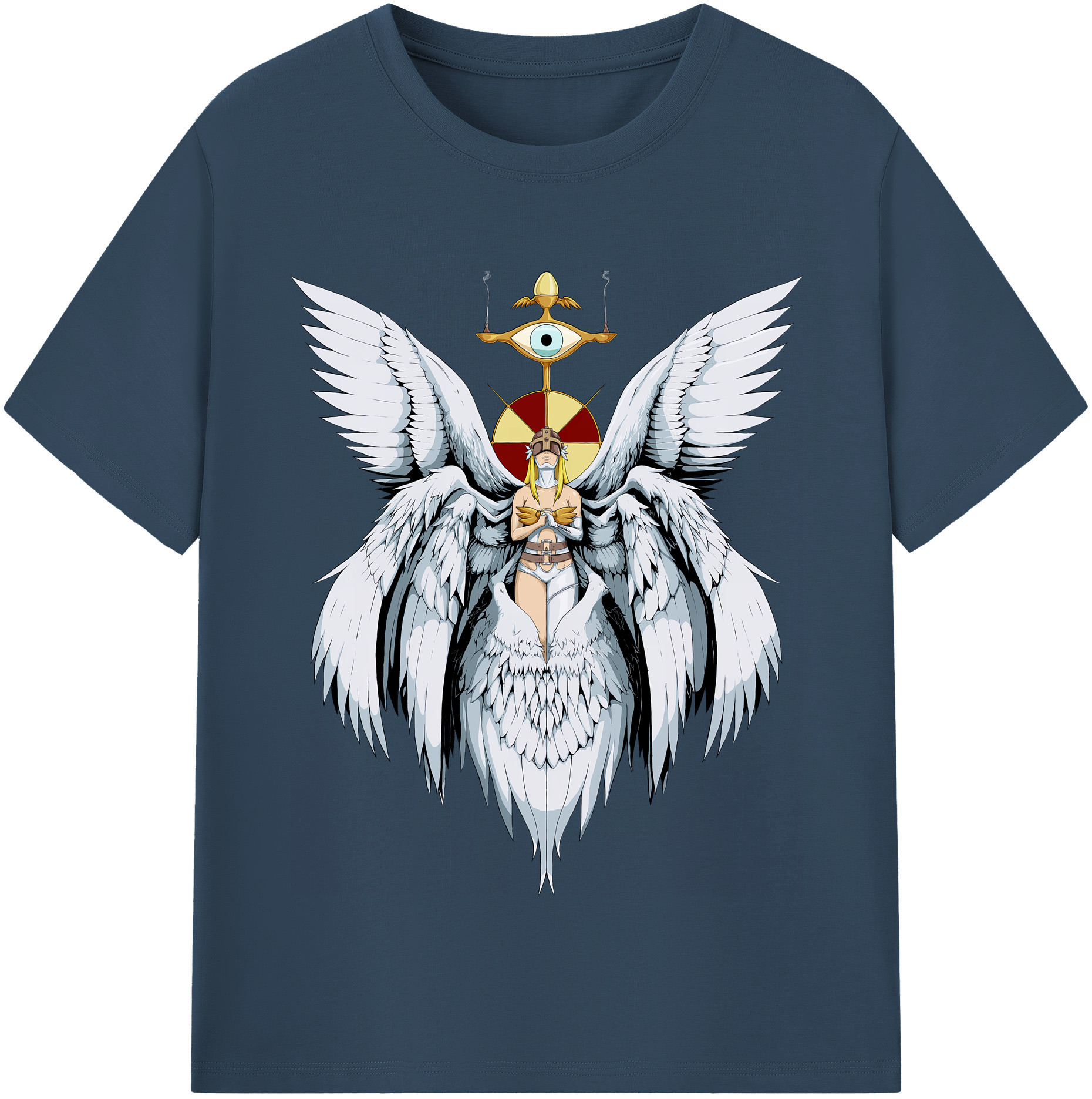 （画像用） Digimon デジタルモンスター/デジモン 綿100％半袖Tシャツ（フロントプリント）