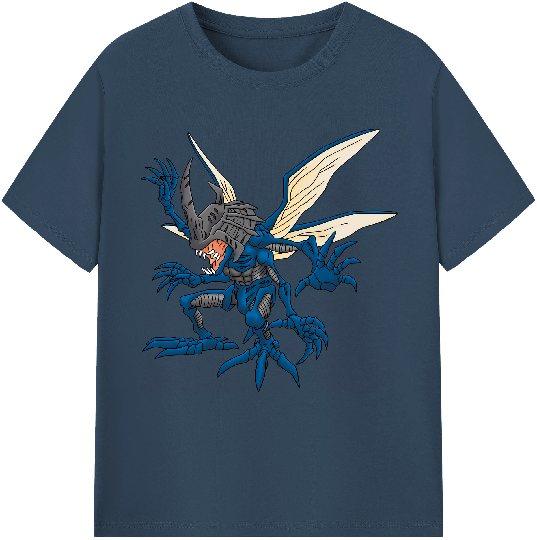 （画像用） Digimon デジタルモンスター/デジモン 綿100％半袖Tシャツ（フロントプリント）