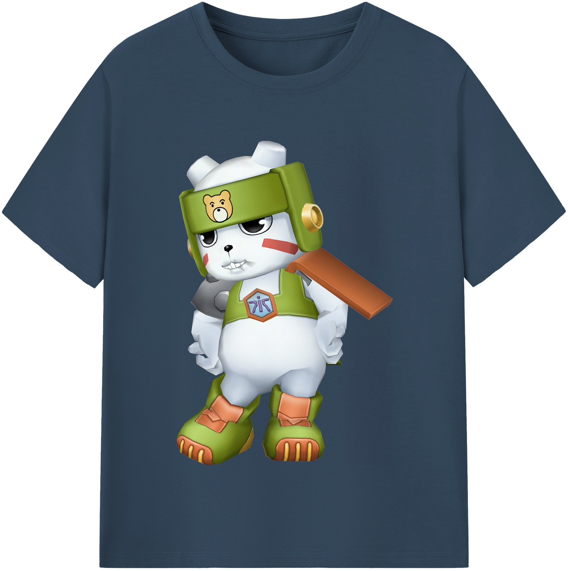 （画像用） Digimon デジタルモンスター/デジモン 綿100％半袖Tシャツ（フロントプリント）