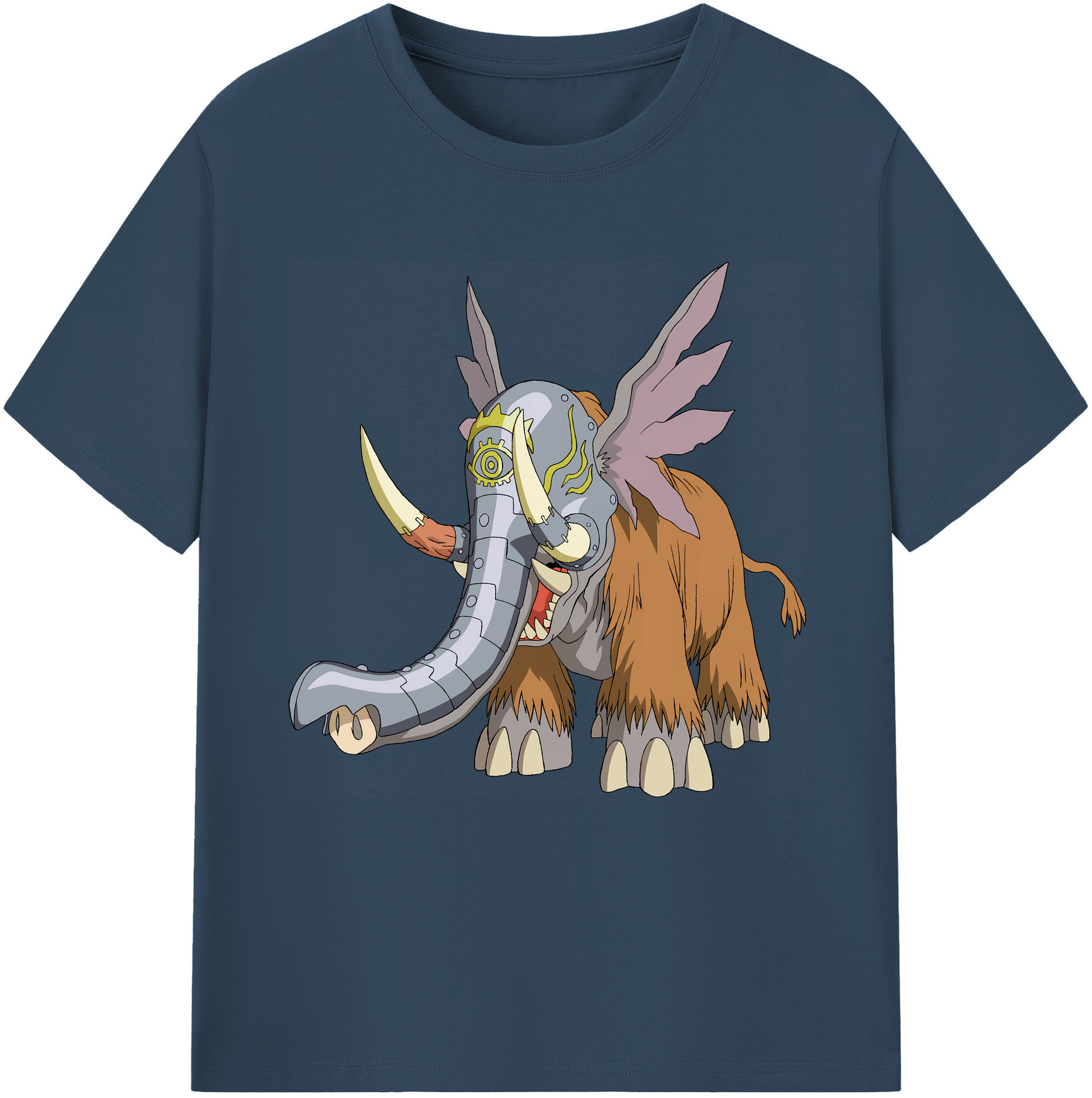 （画像用） Digimon デジタルモンスター/デジモン 綿100％半袖Tシャツ（フロントプリント）