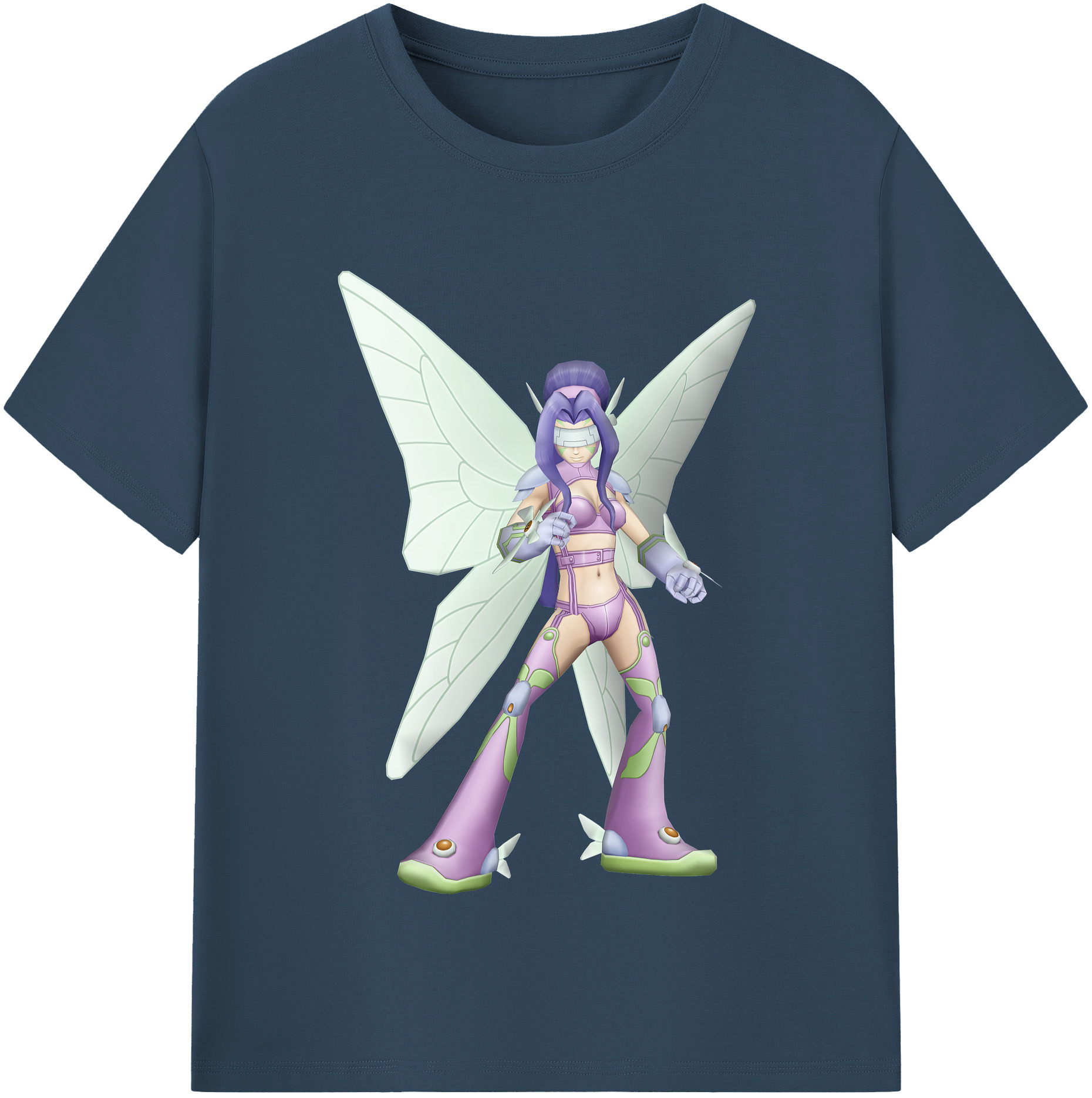 （画像用） Digimon デジタルモンスター/デジモン 綿100％半袖Tシャツ（フロントプリント）